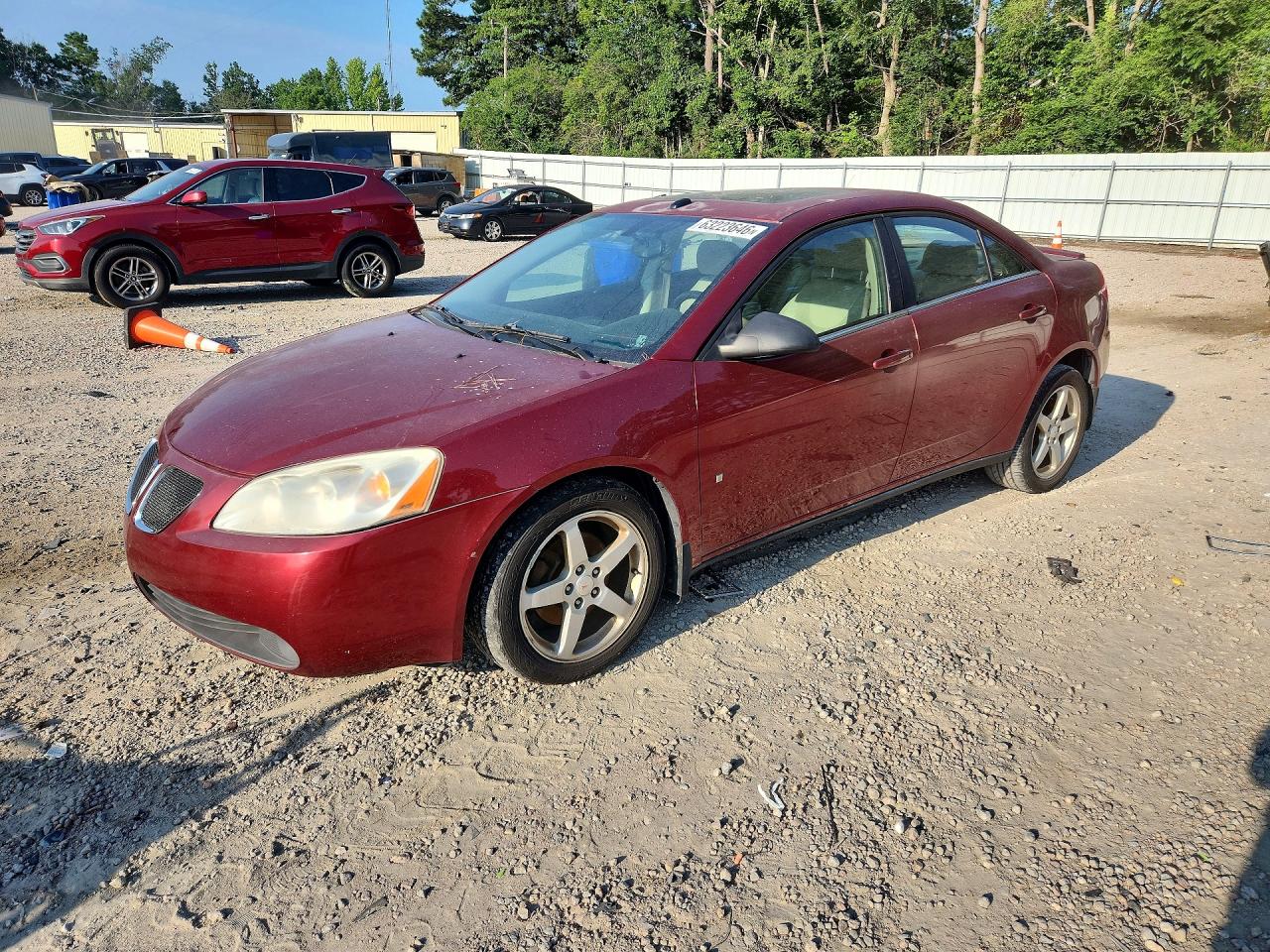2008 Pontiac G6 Base Burgundy vin: 1G2ZG57N584199301