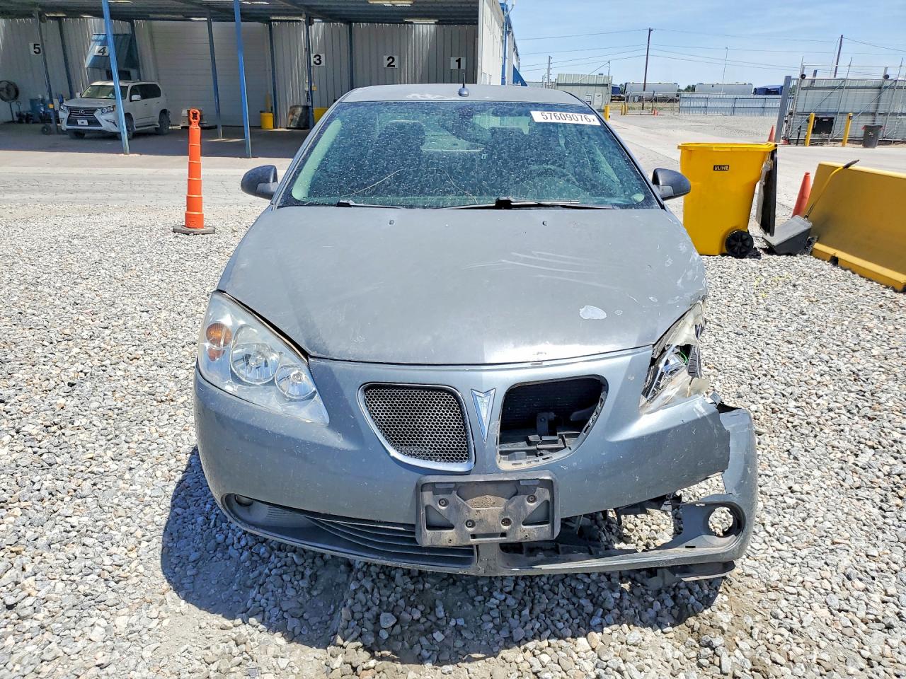 2008 Pontiac G6 Base Gray vin: 1G2ZG57N684162578