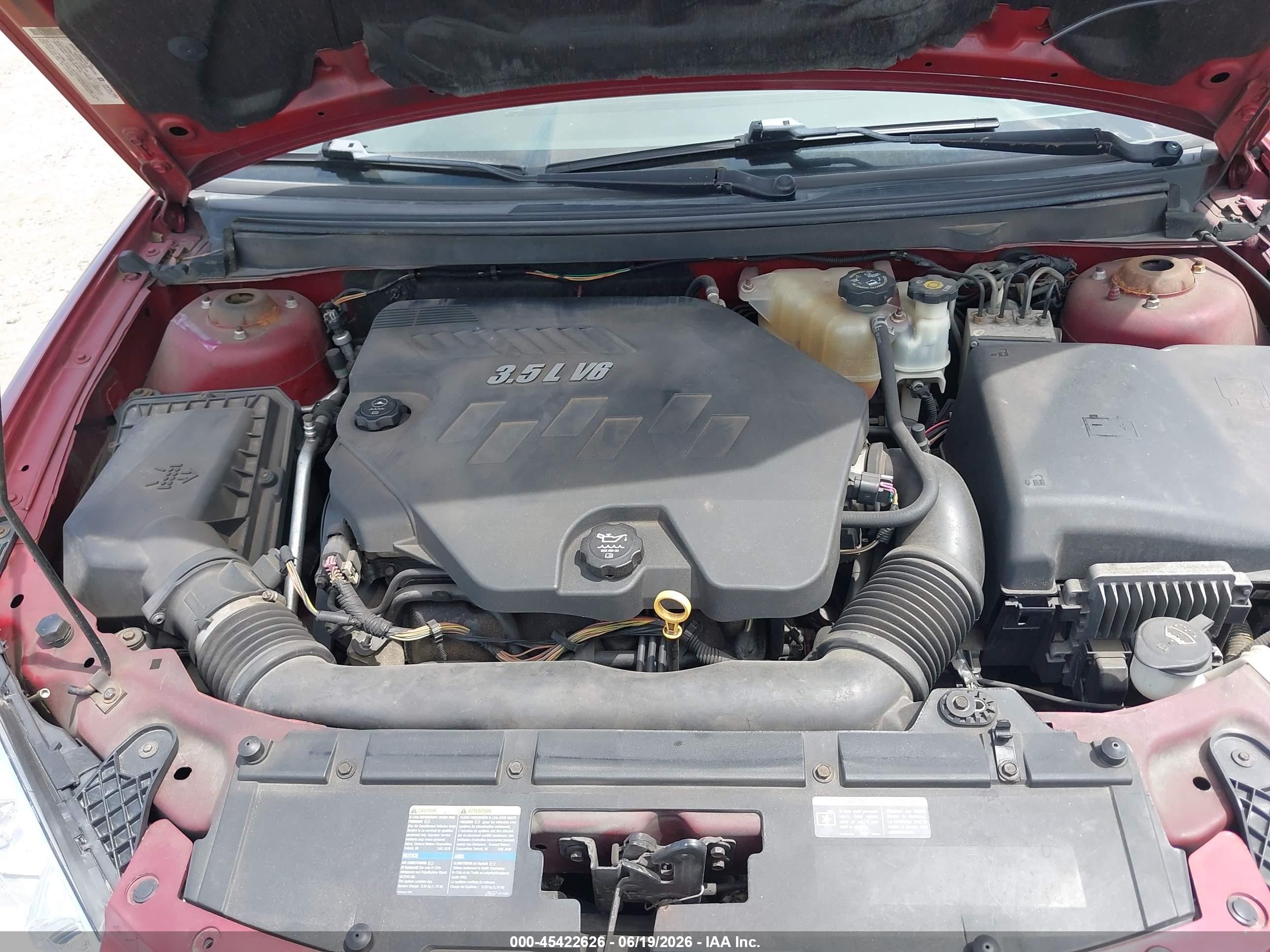 2008 Pontiac G6   Burgundy vin: 1G2ZG57N884131557