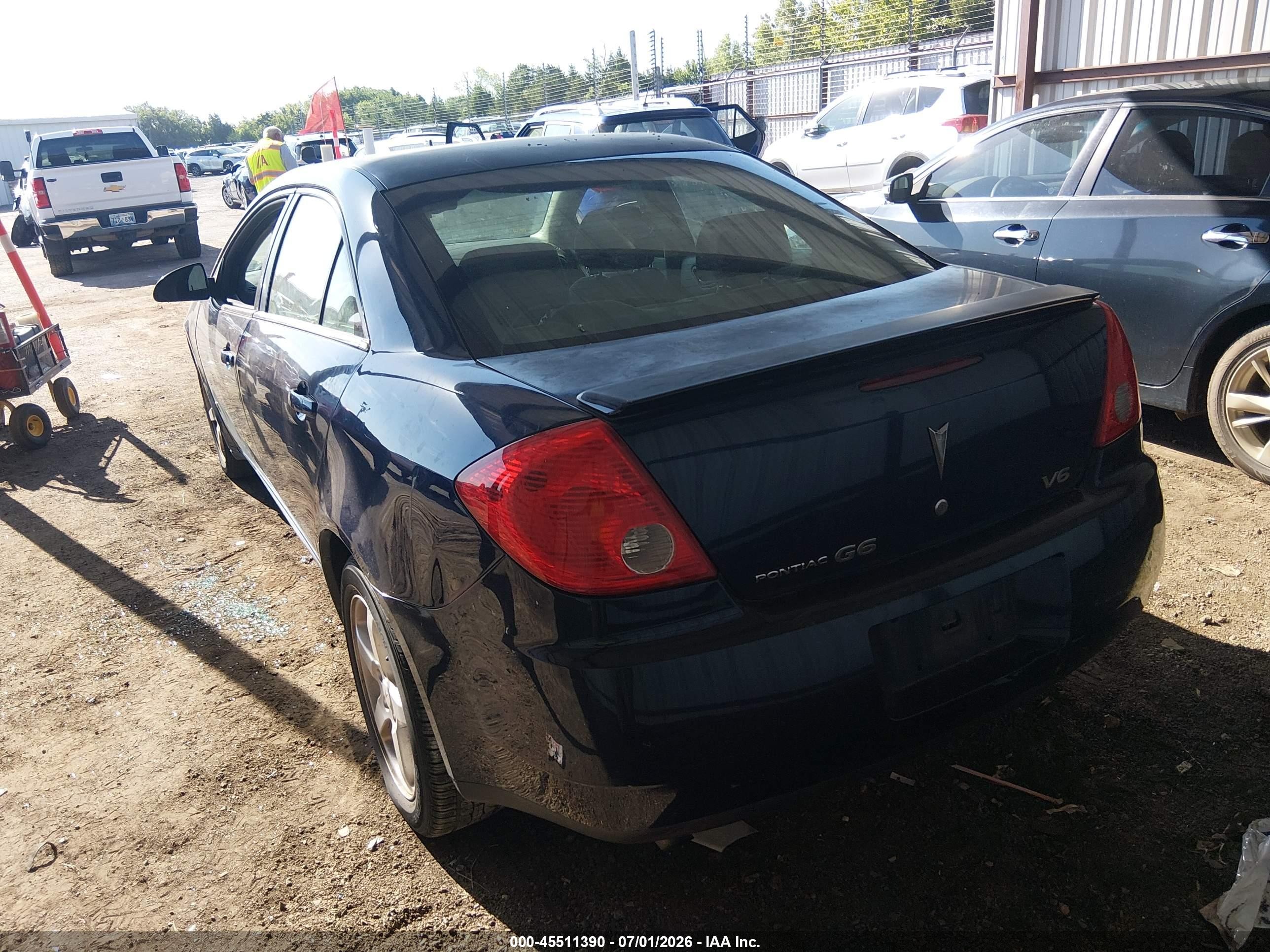 2009 Pontiac G6   Синий vin: 1G2ZG57NX94149317