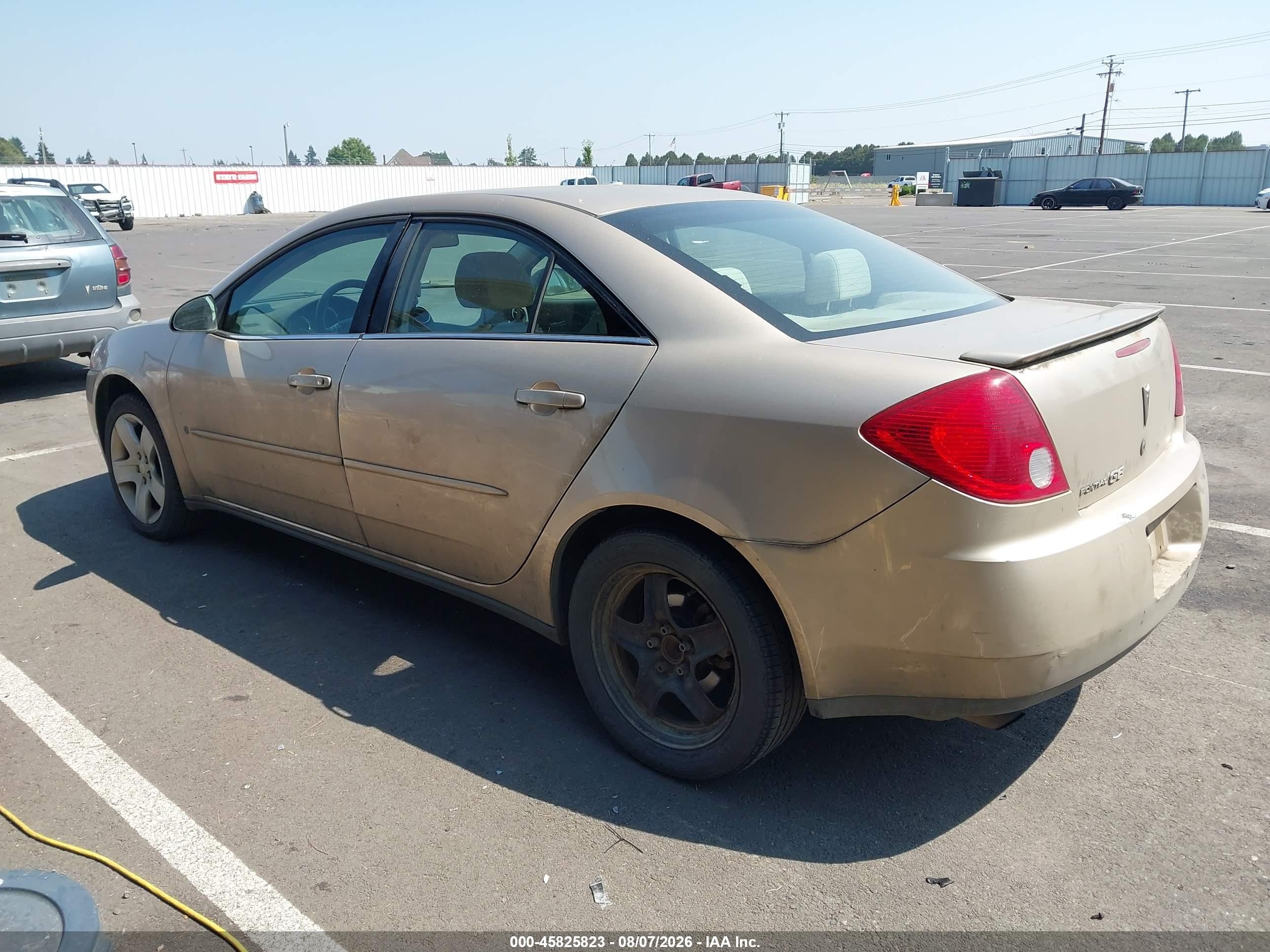 2007 Pontiac G6   Gold vin: 1G2ZG58B274118435