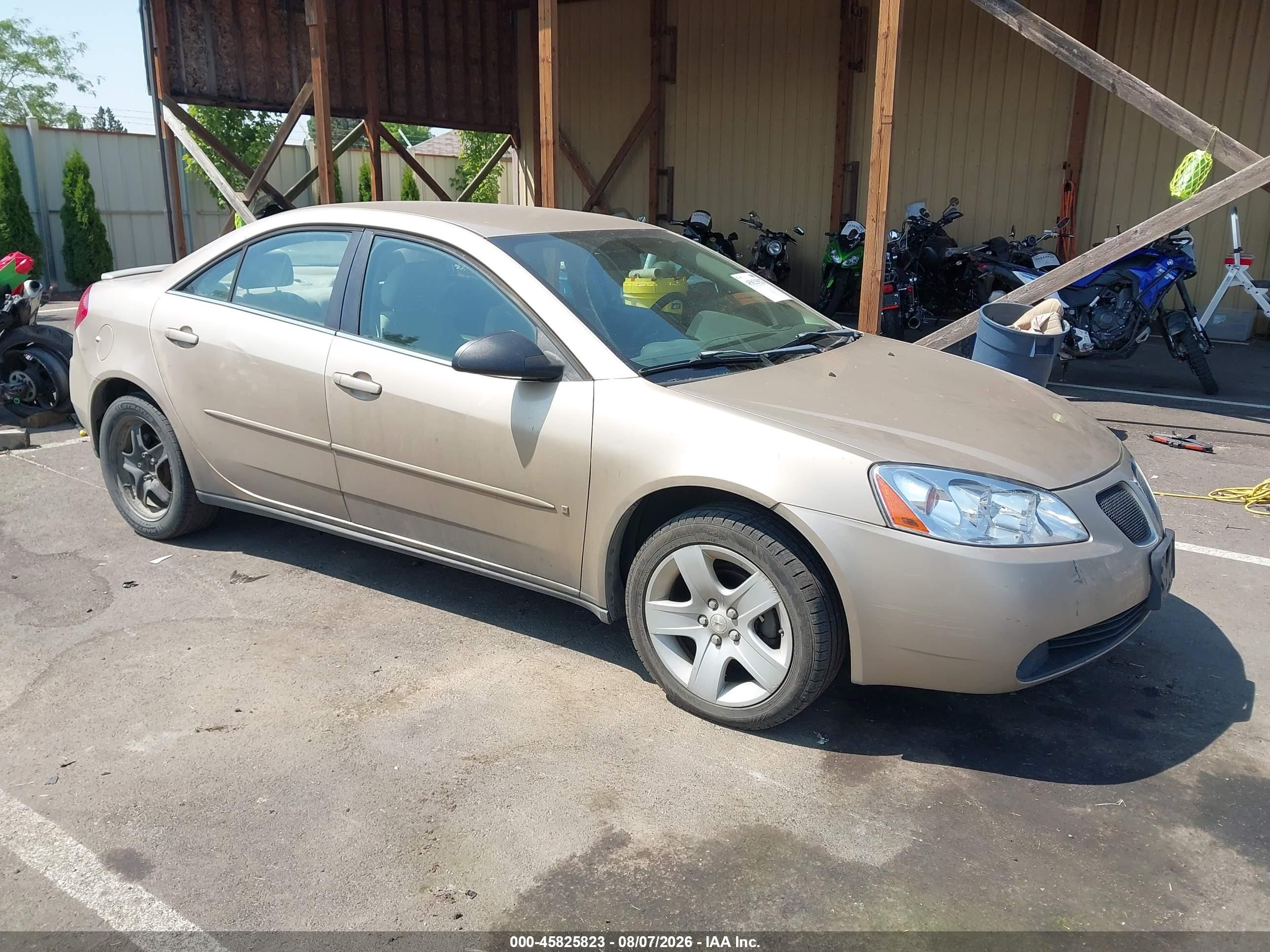 2007 Pontiac G6   Gold vin: 1G2ZG58B274118435