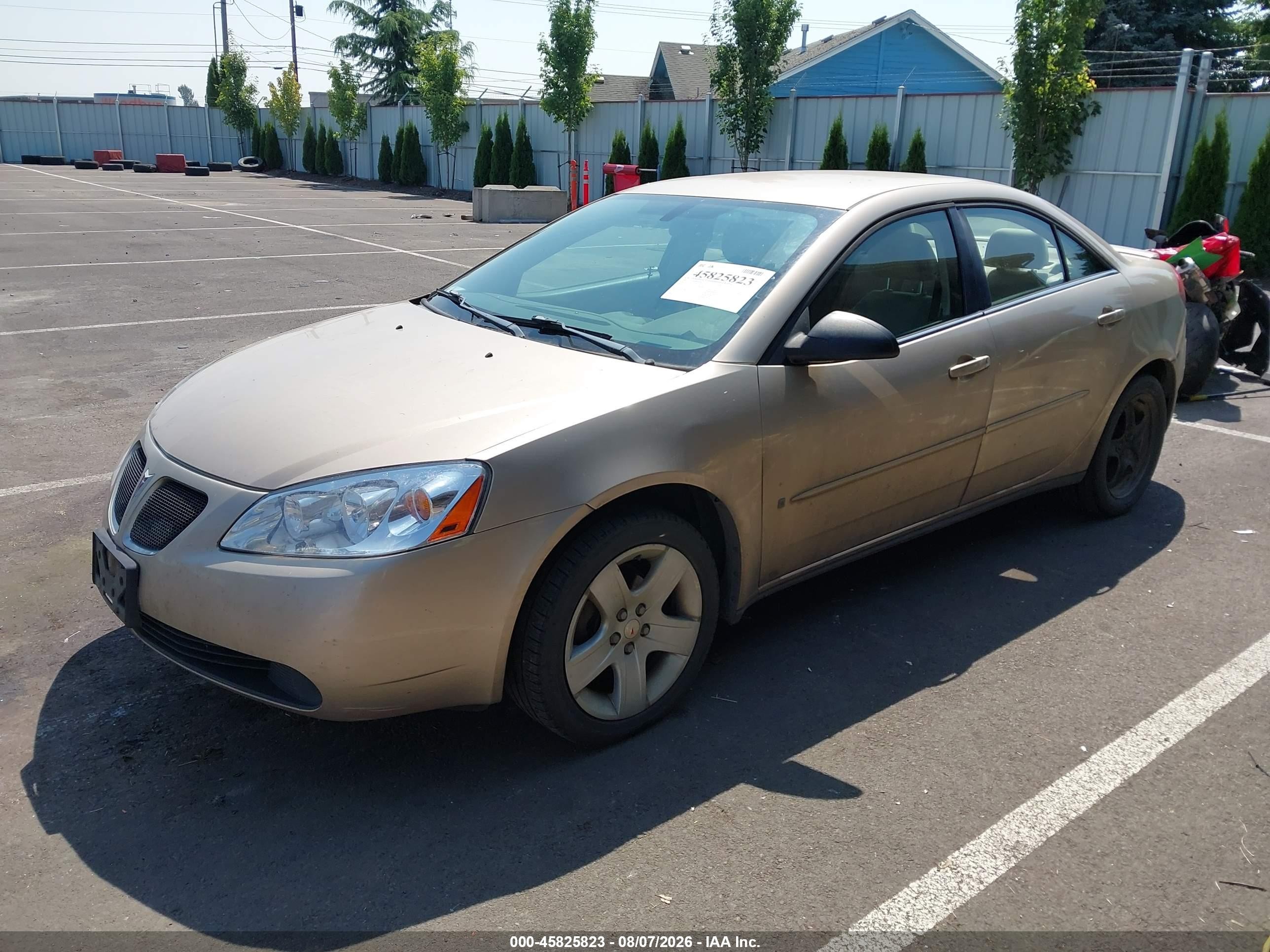 2007 Pontiac G6   Gold vin: 1G2ZG58B274118435