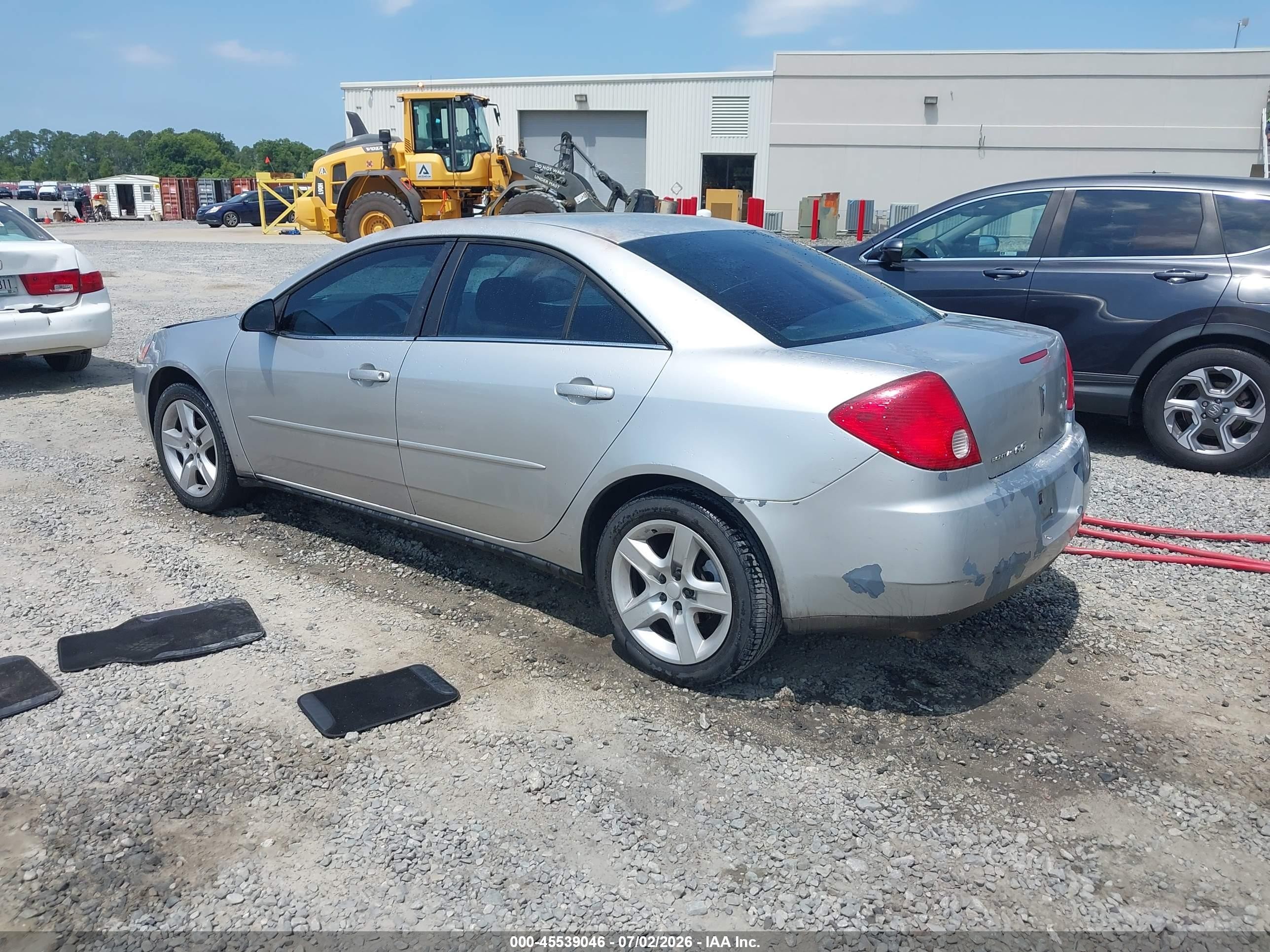 2007 Pontiac G6   Silver vin: 1G2ZG58B374243220