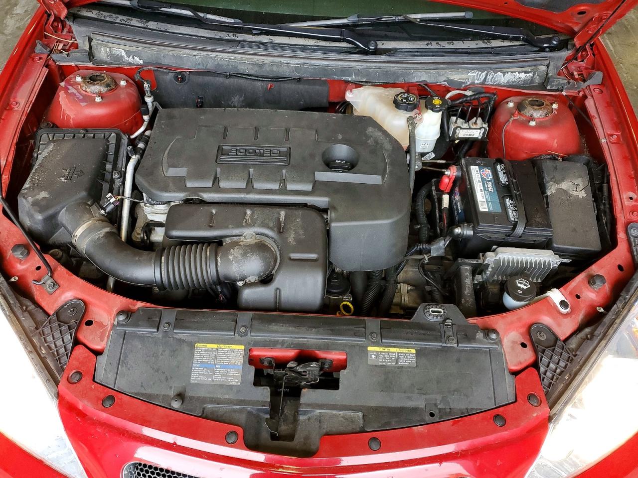 2007 Pontiac G6 Base Red vin: 1G2ZG58B474121711