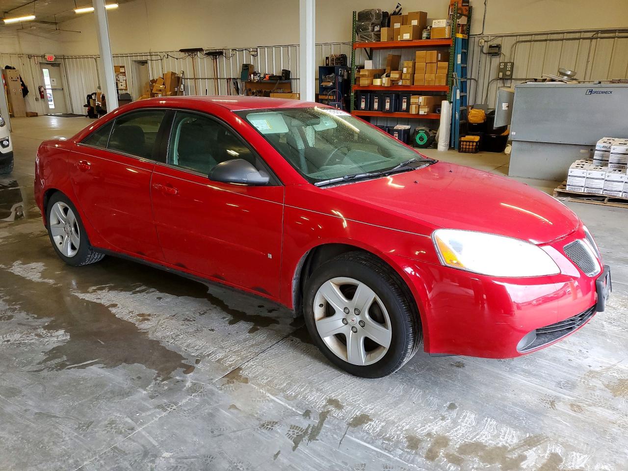 2007 Pontiac G6 Base Red vin: 1G2ZG58B474121711