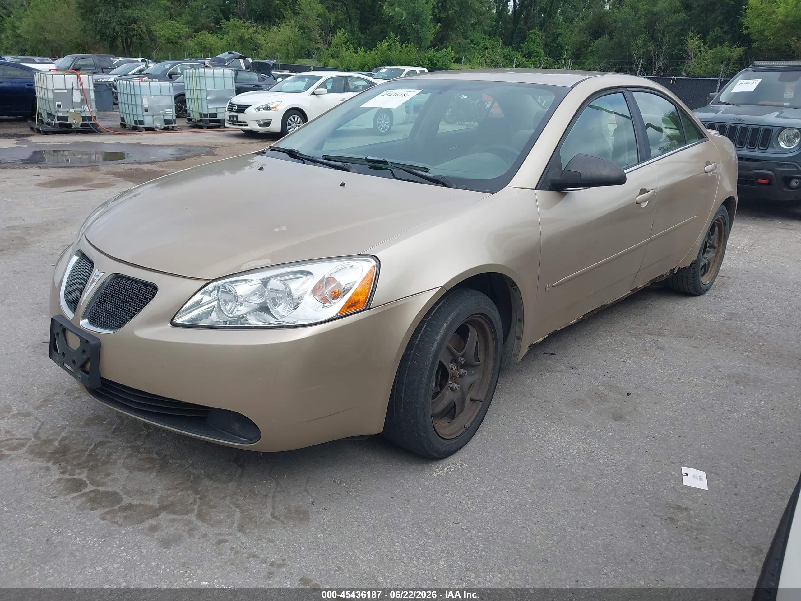 2007 Pontiac G6   Коричневый vin: 1G2ZG58B774196208