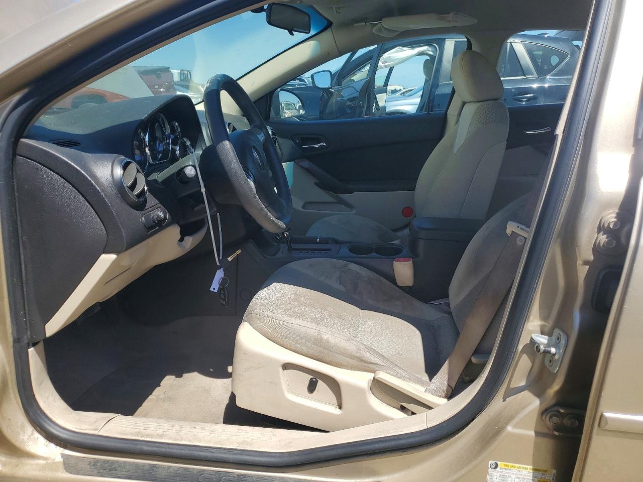 2007 Pontiac G6 Base Желто-коричневый vin: 1G2ZG58B774199514