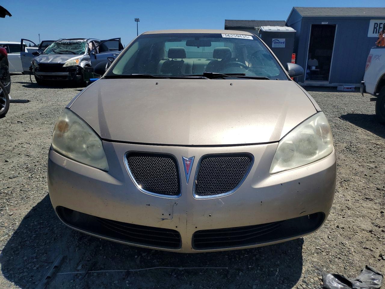 2007 Pontiac G6 Base Желто-коричневый vin: 1G2ZG58B774199514