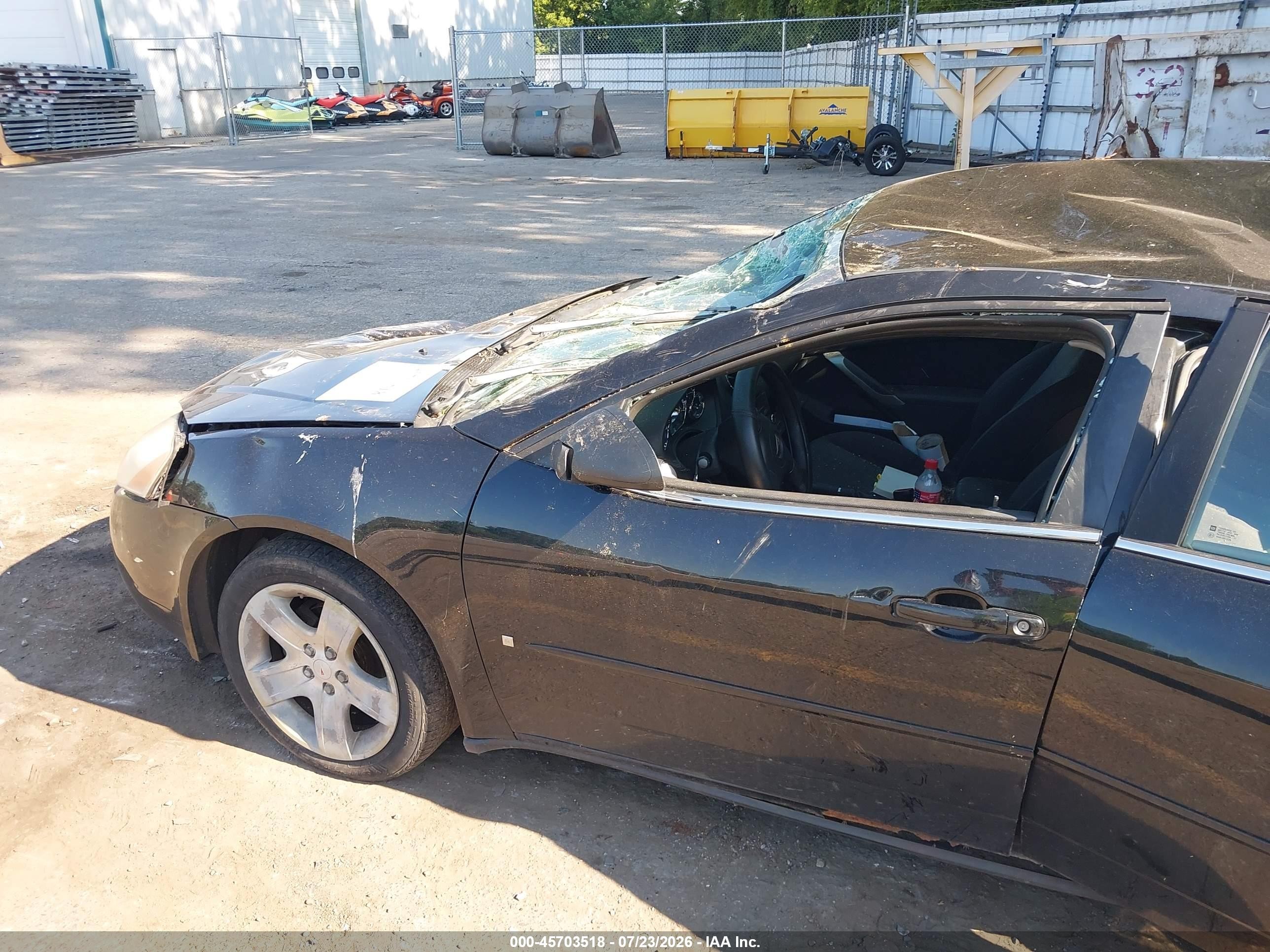 2007 Pontiac G6   Black vin: 1G2ZG58B774218191