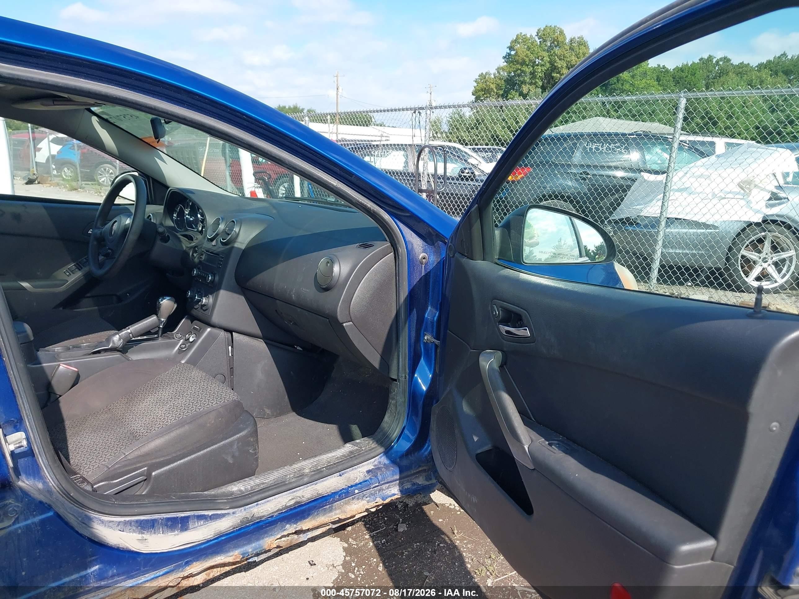 2007 Pontiac G6 Dark Blue vin: 1G2ZG58BX74190533