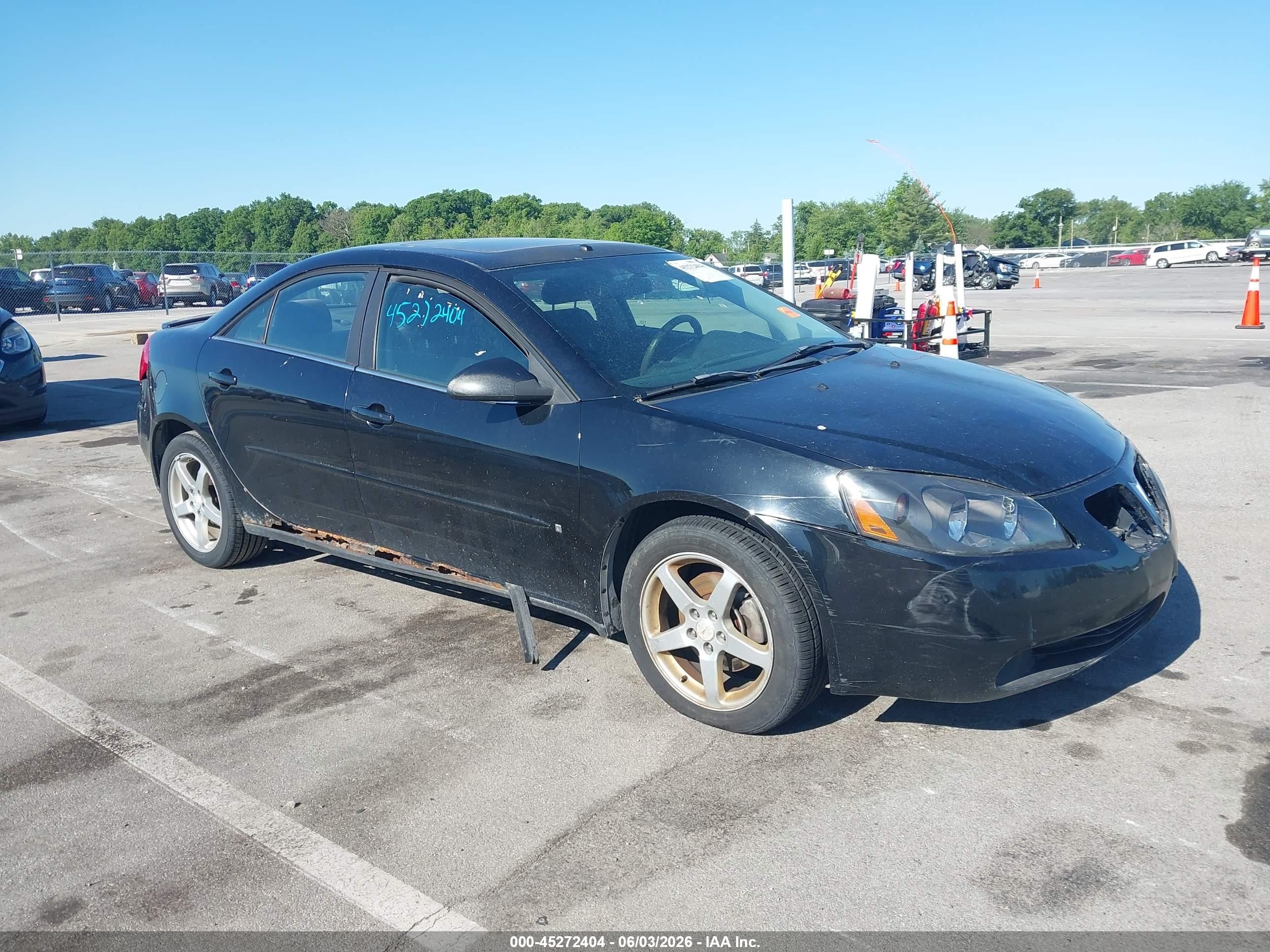 2007 Pontiac G6   Black vin: 1G2ZG58N074272183