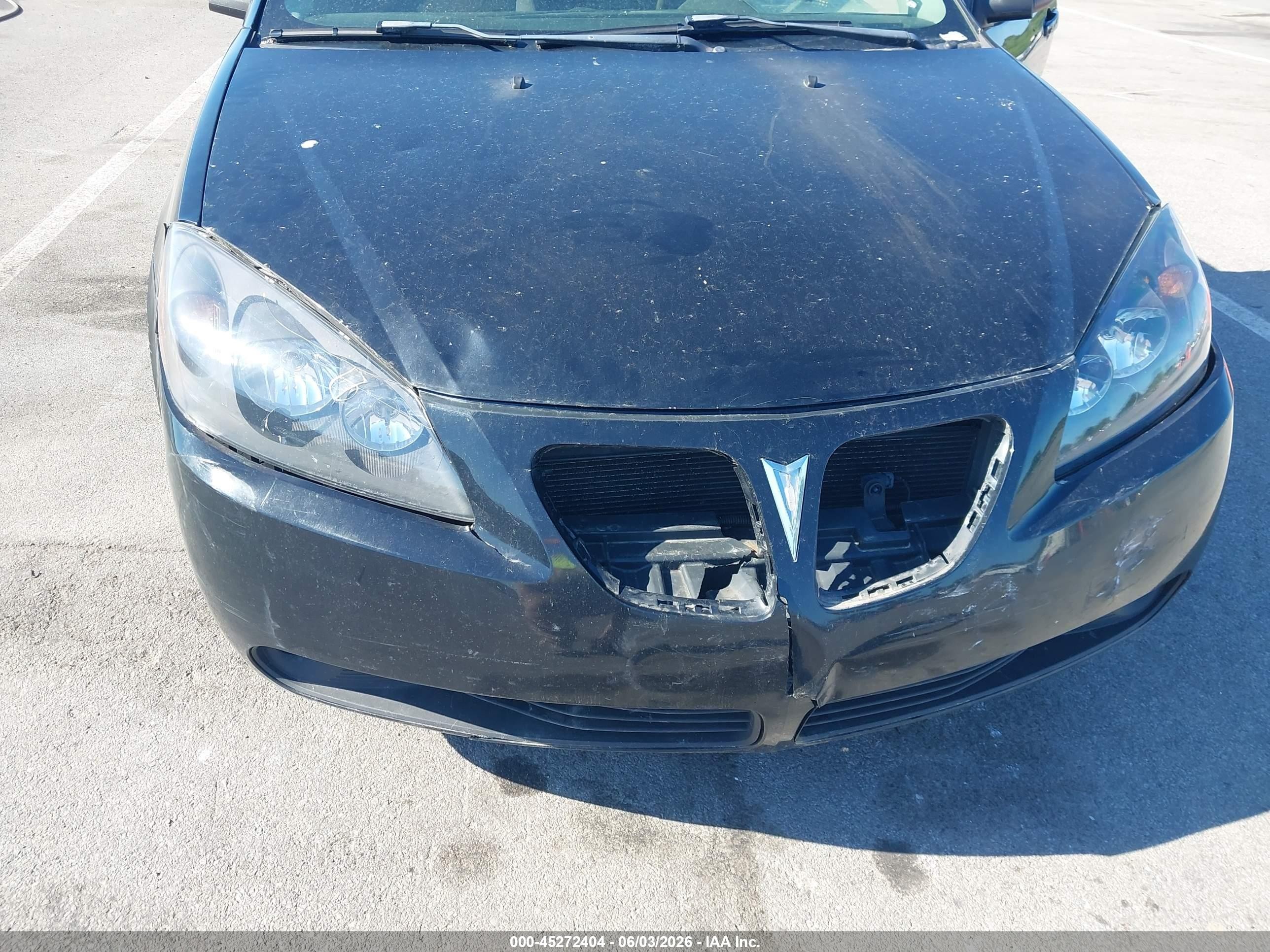 2007 Pontiac G6   Black vin: 1G2ZG58N074272183