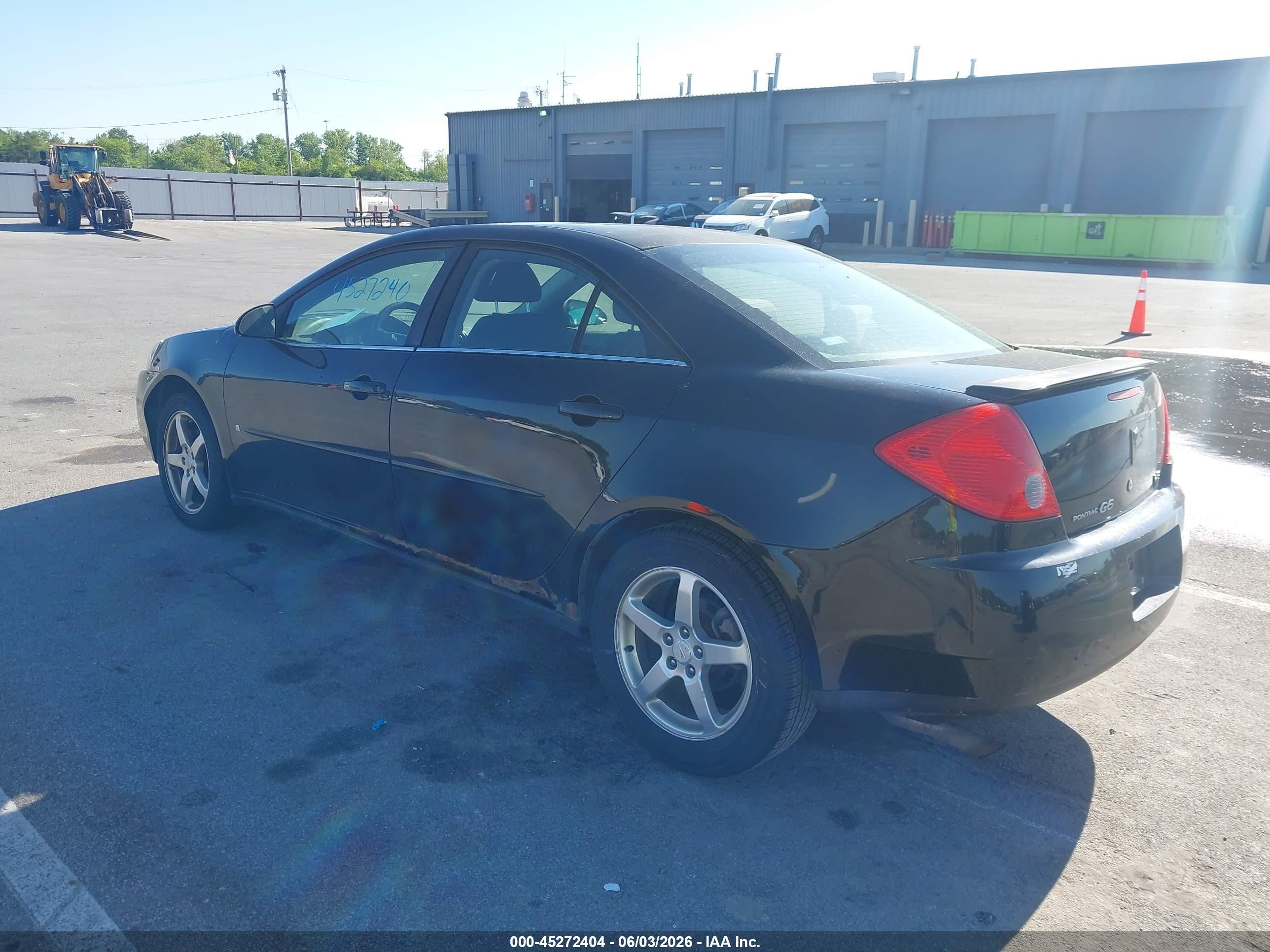 2007 Pontiac G6   Black vin: 1G2ZG58N074272183