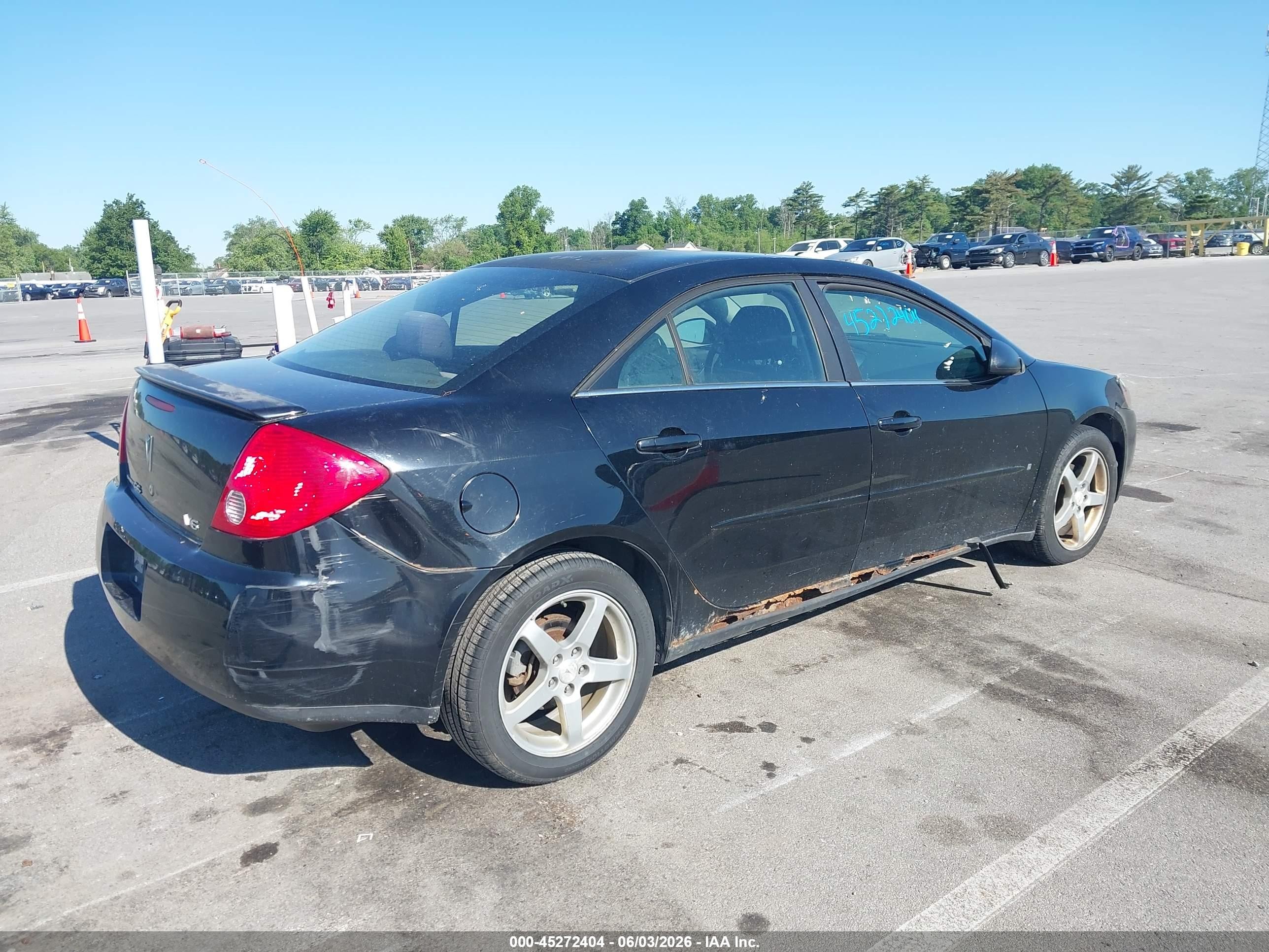 2007 Pontiac G6   Black vin: 1G2ZG58N074272183