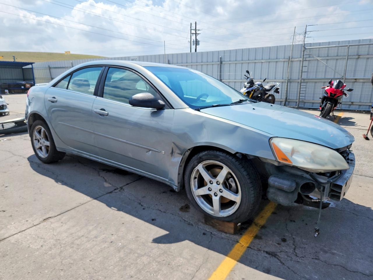 2007 Pontiac G6 Base/se Blue vin: 1G2ZG58N074273723