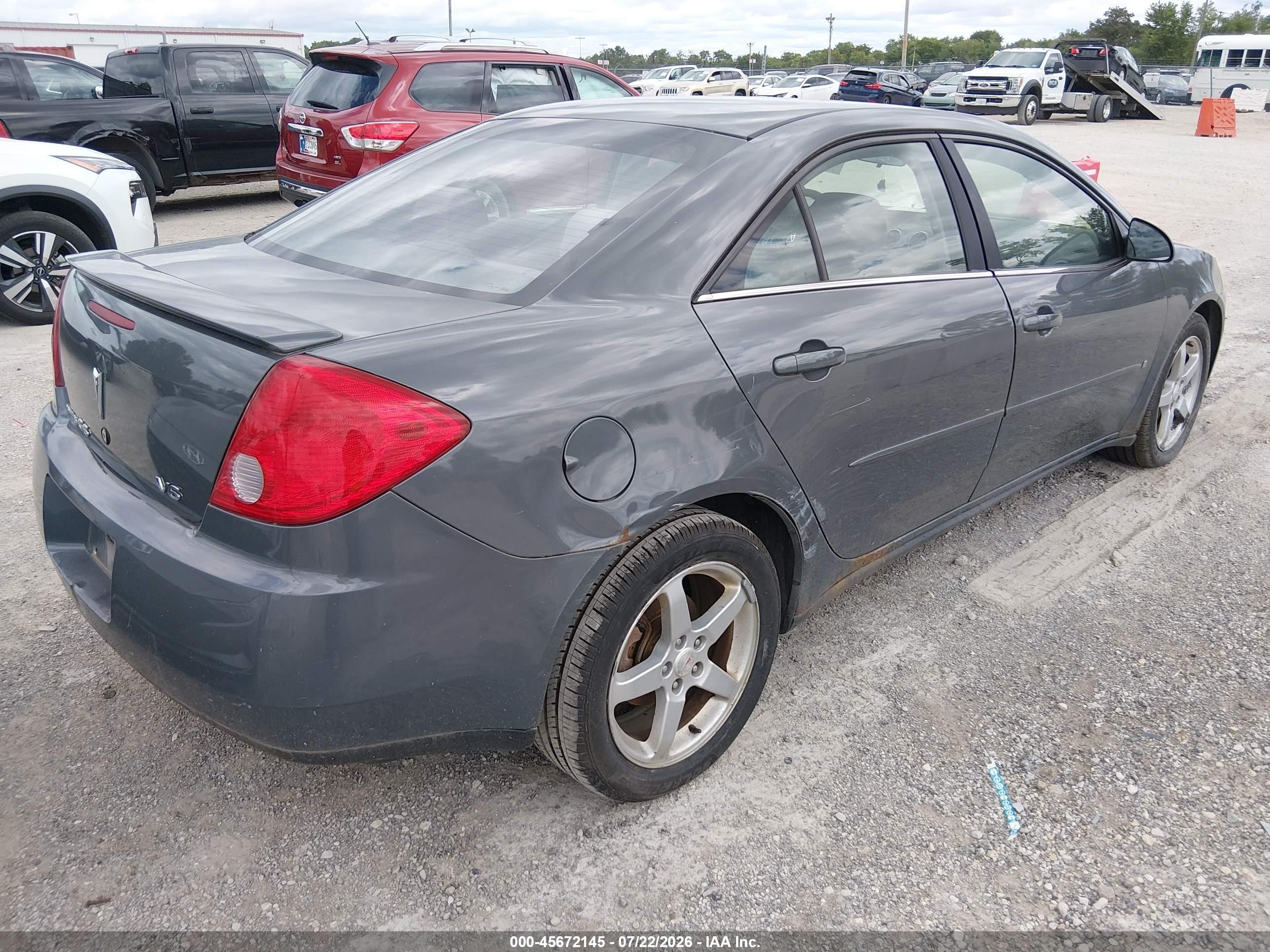 2007 Pontiac G6   Gray vin: 1G2ZG58N174233246