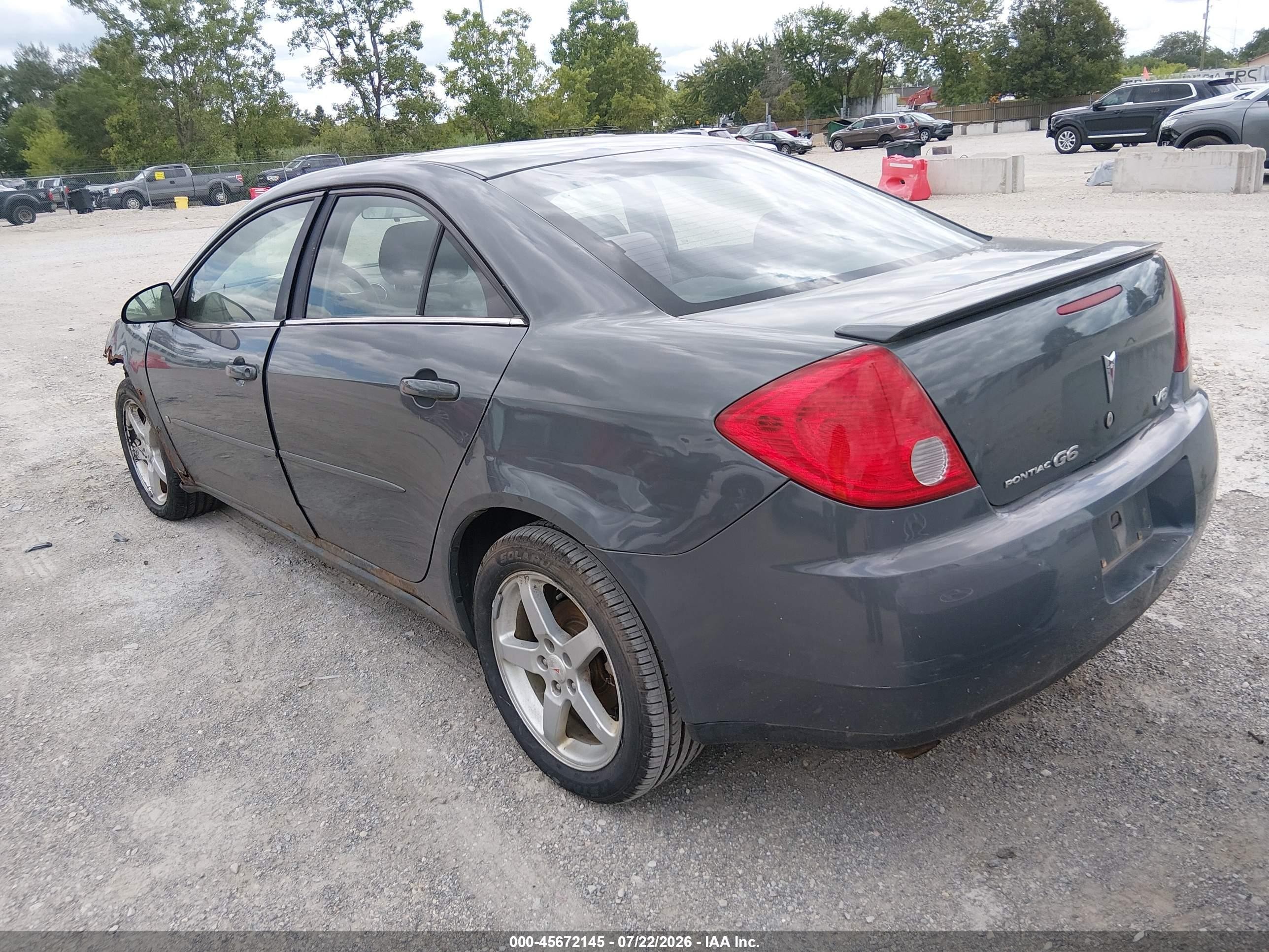 2007 Pontiac G6   Gray vin: 1G2ZG58N174233246