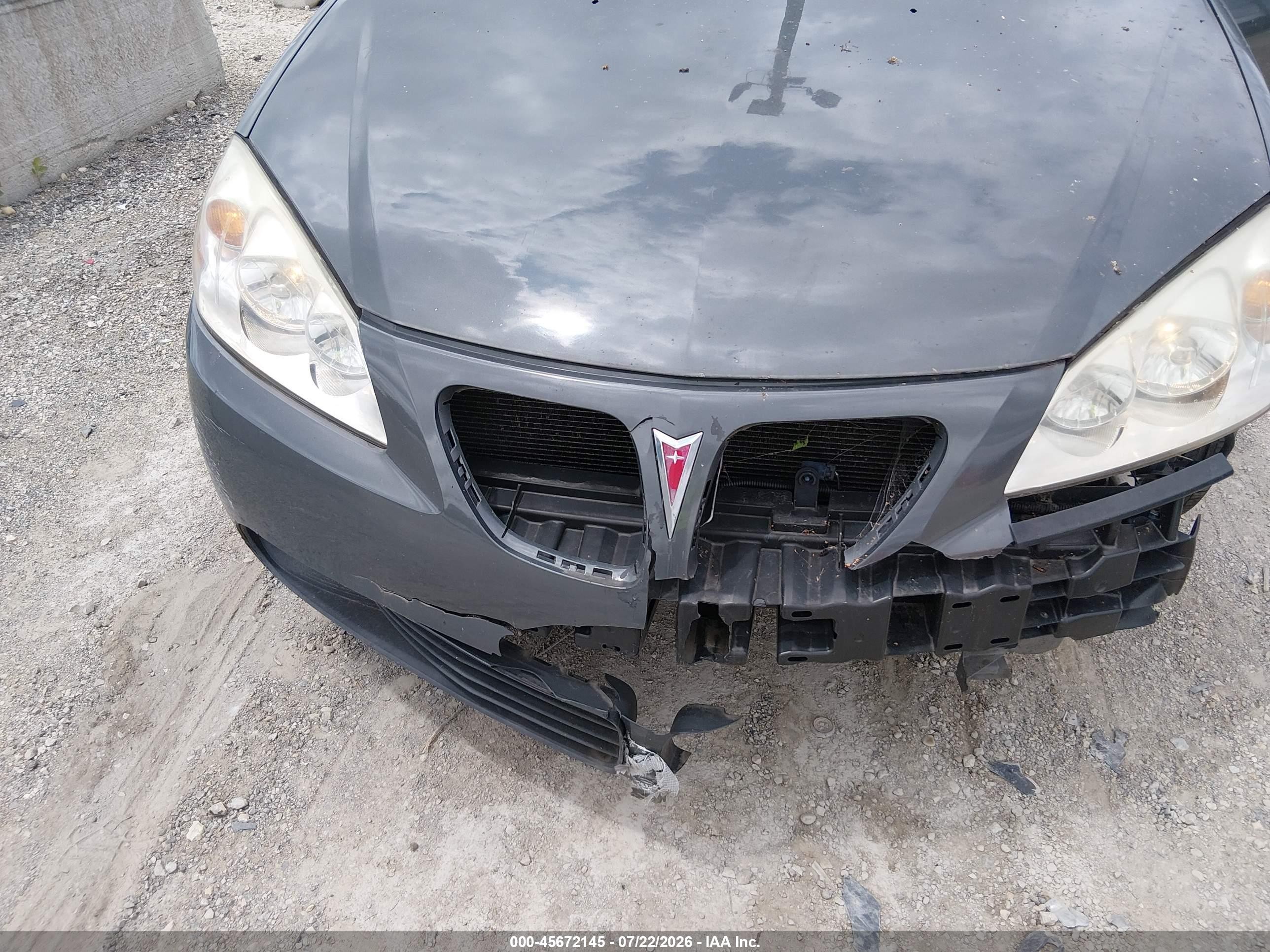 2007 Pontiac G6   Gray vin: 1G2ZG58N174233246