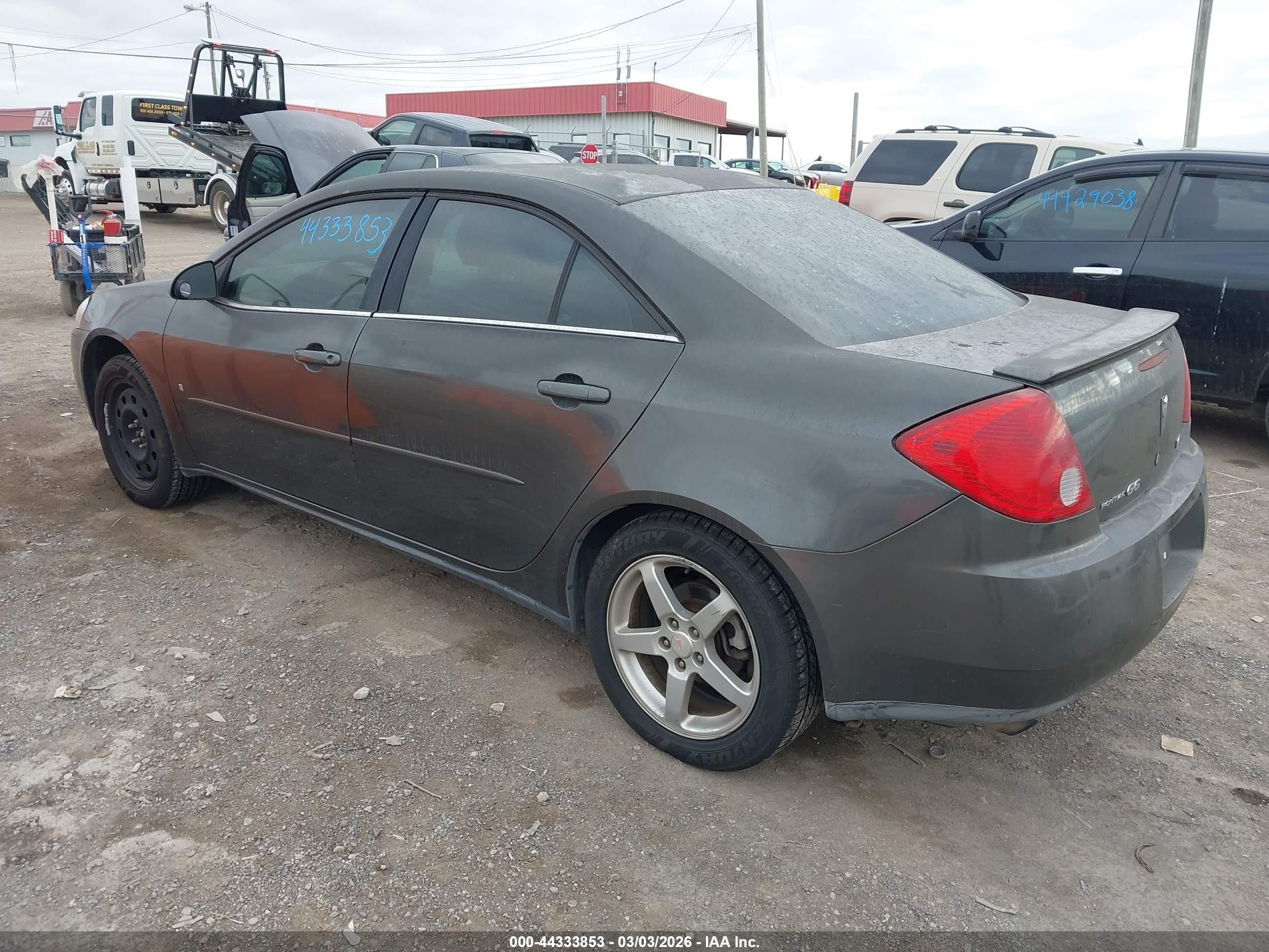 2007 Pontiac G6   Черный vin: 1G2ZG58N274148450