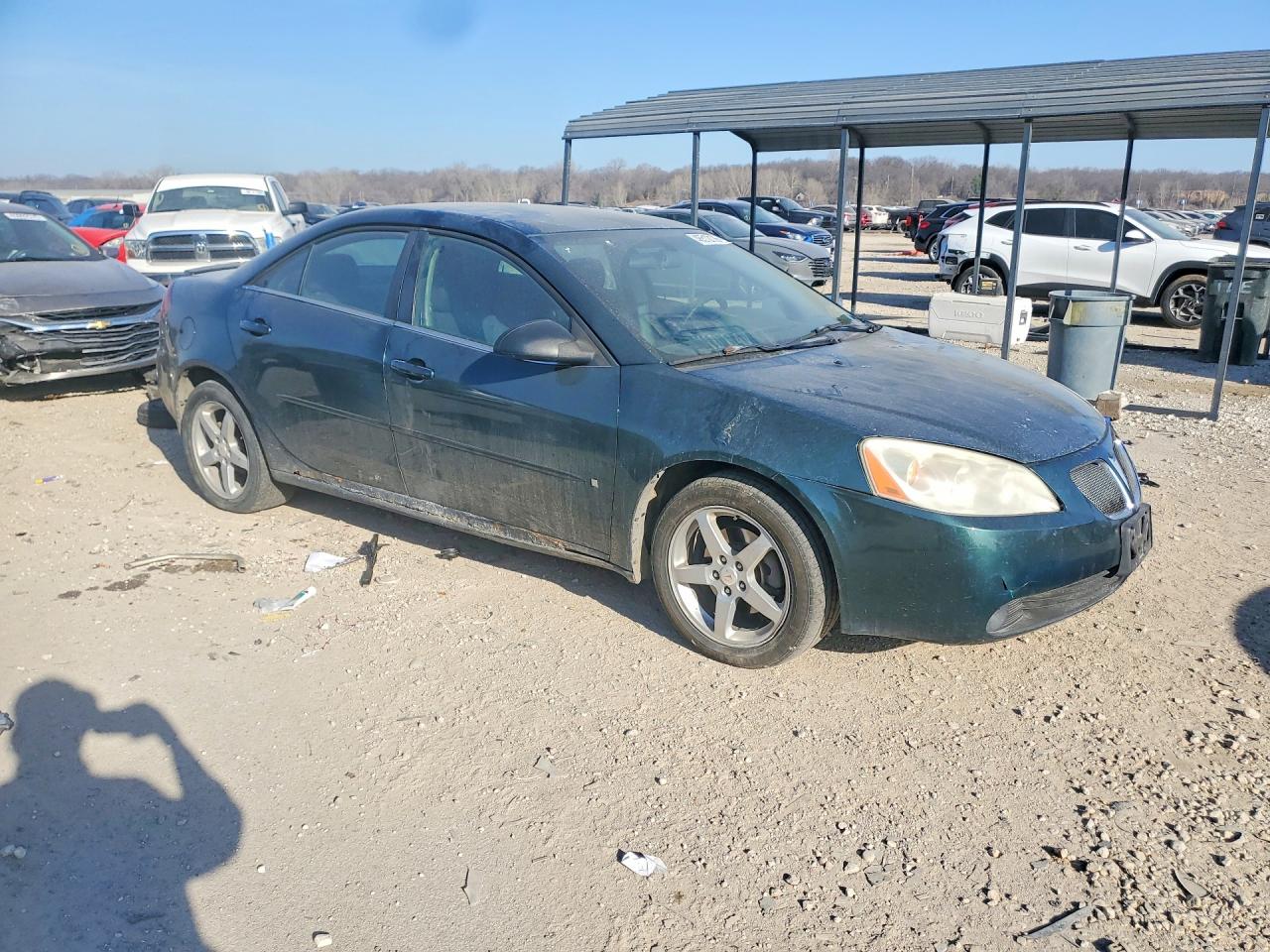 2007 Pontiac G6 Base Green vin: 1G2ZG58N374154015