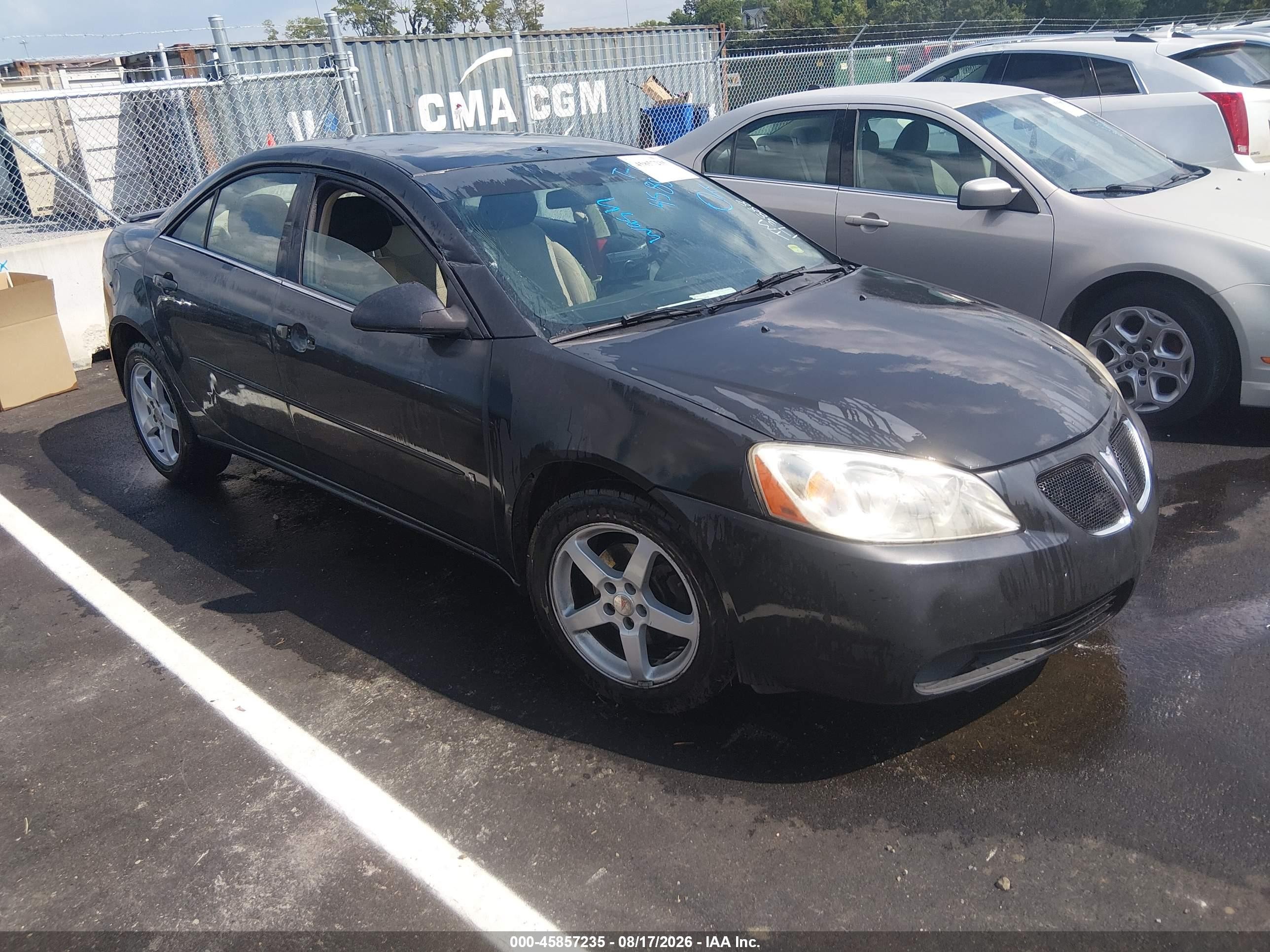 2007 Pontiac G6   Black vin: 1G2ZG58N374173888