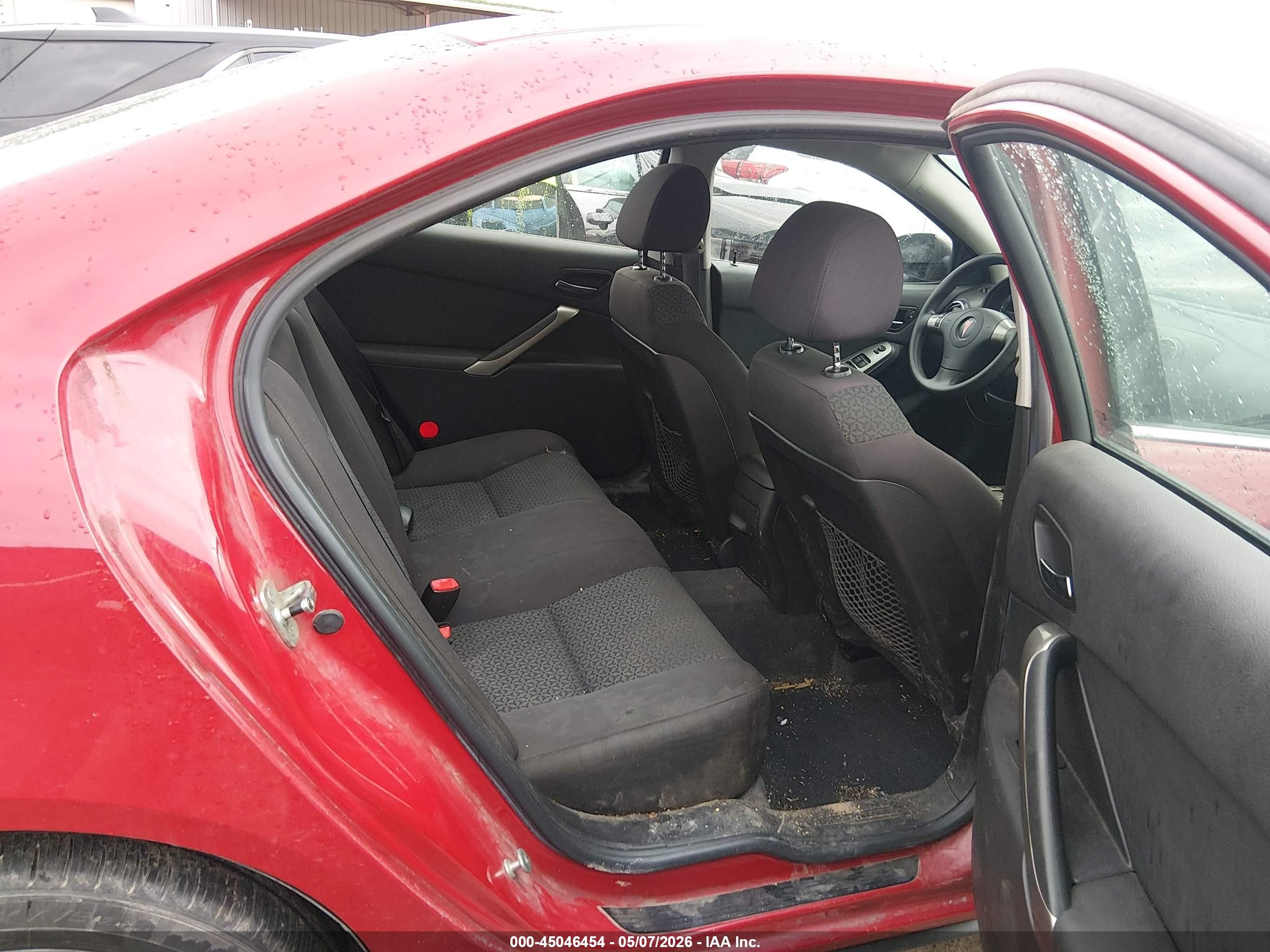 2007 Pontiac G6   Red vin: 1G2ZG58N374225164