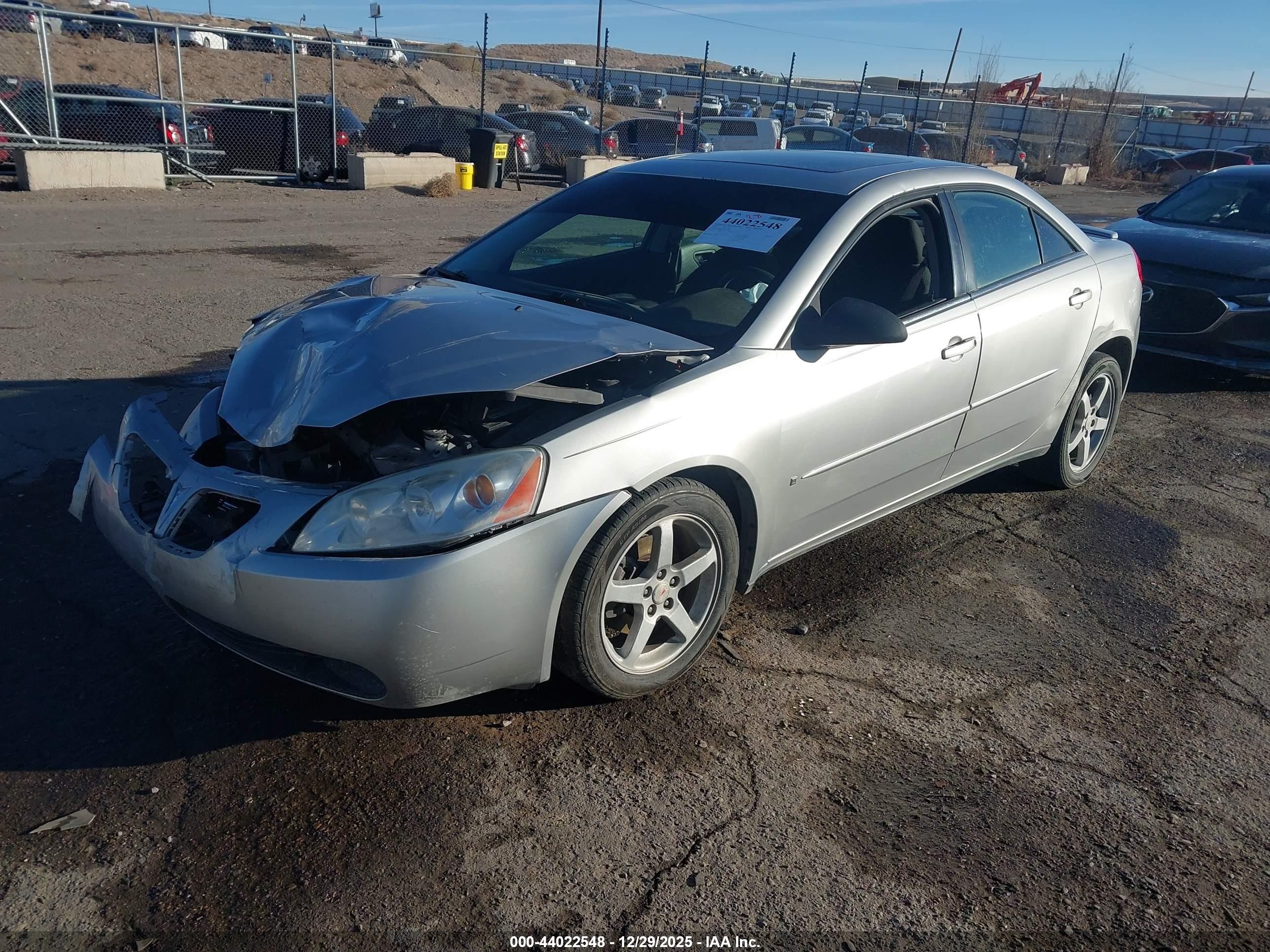 2007 Pontiac G6   Silver vin: 1G2ZG58N374277300