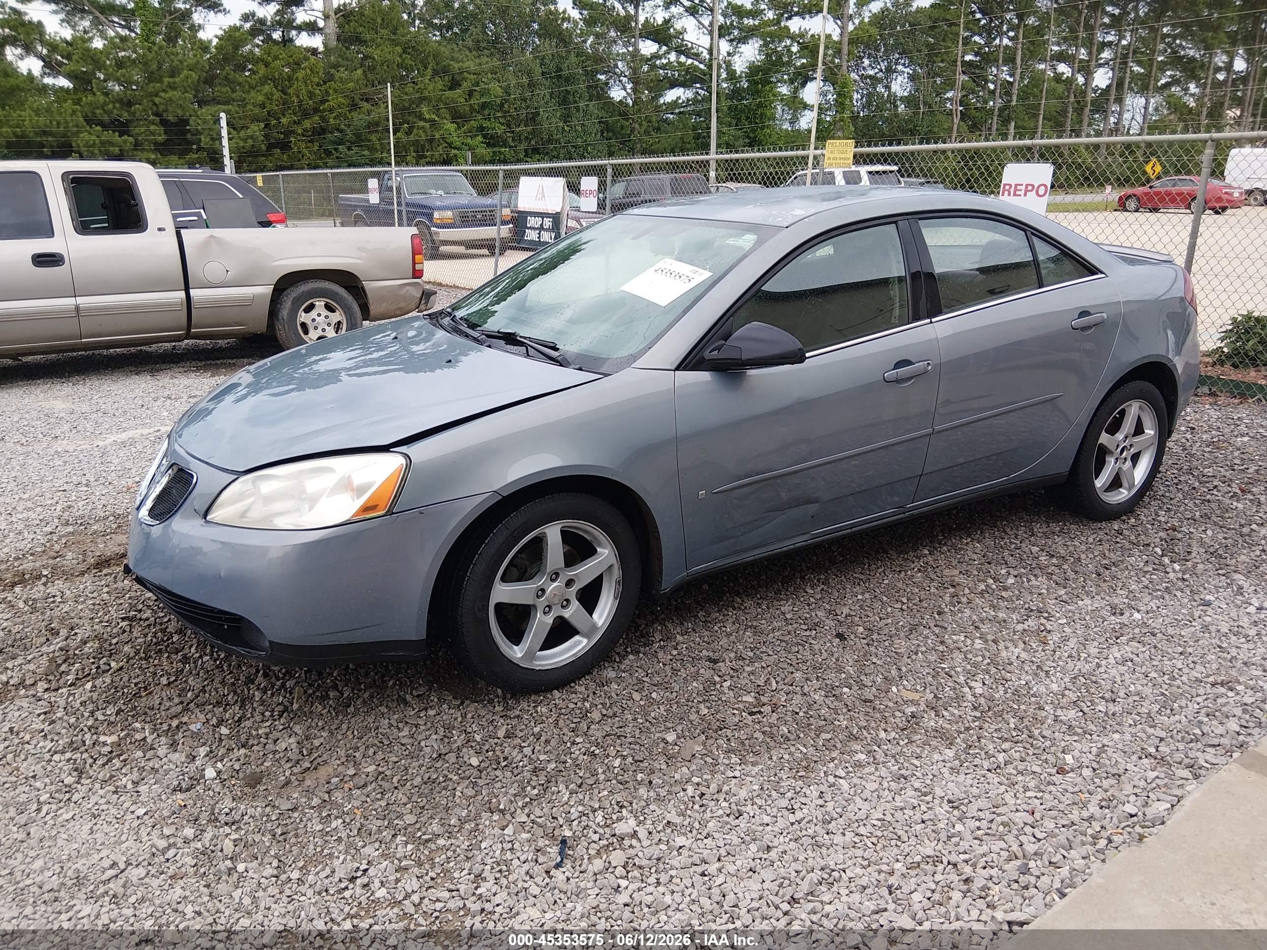 2007 Pontiac G6   Blue vin: 1G2ZG58N474110959