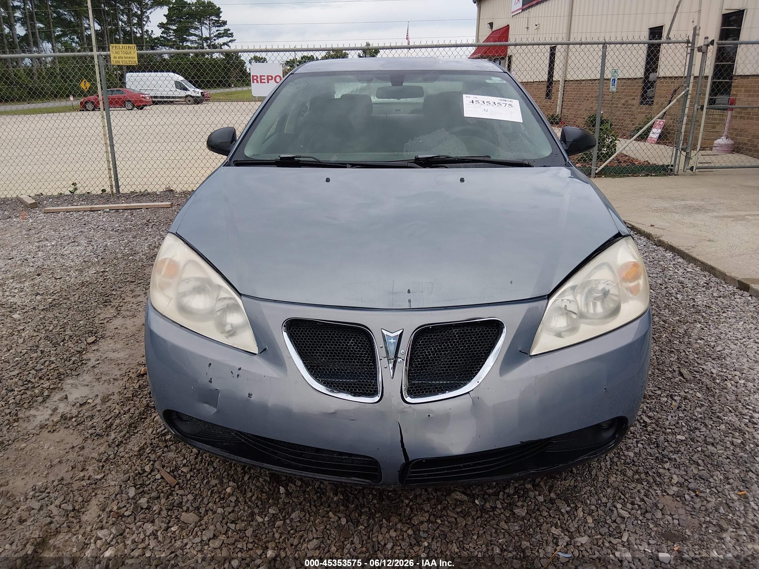 2007 Pontiac G6   Blue vin: 1G2ZG58N474110959