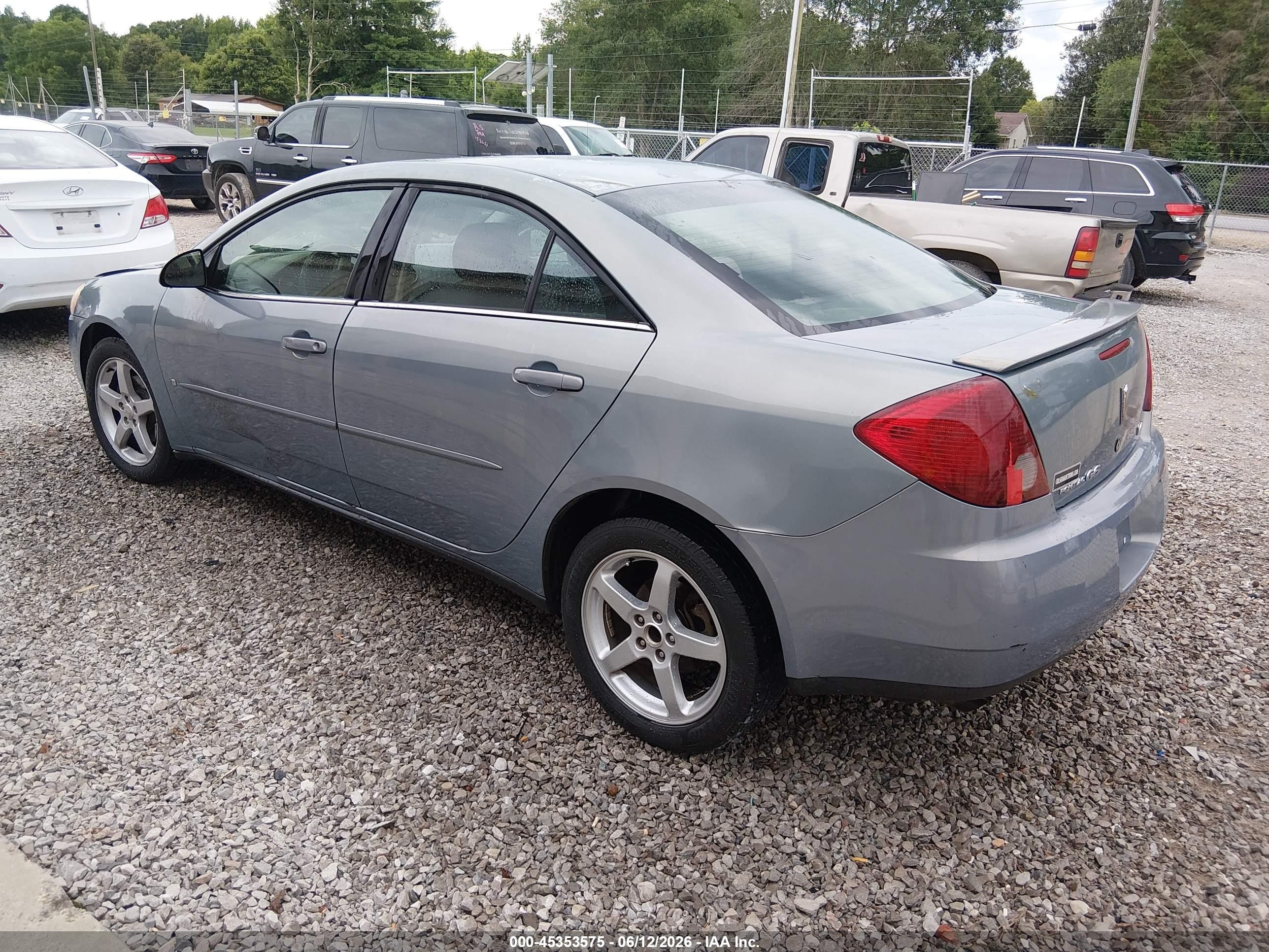 2007 Pontiac G6   Blue vin: 1G2ZG58N474110959