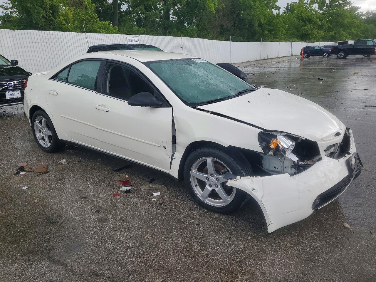 2007 Pontiac G6 Base Белый vin: 1G2ZG58N474194166
