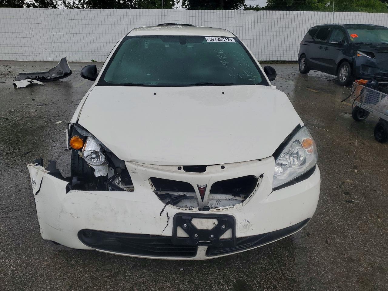 2007 Pontiac G6 Base Белый vin: 1G2ZG58N474194166