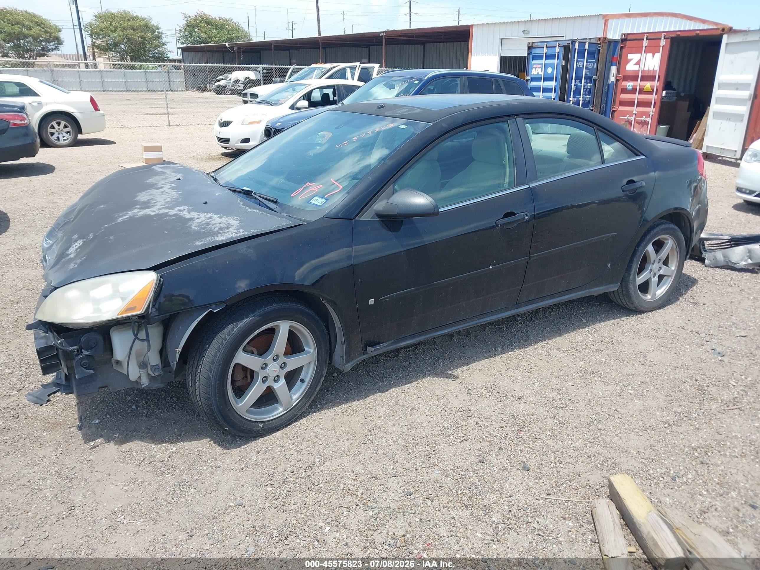 2007 Pontiac G6   Black vin: 1G2ZG58N474268685