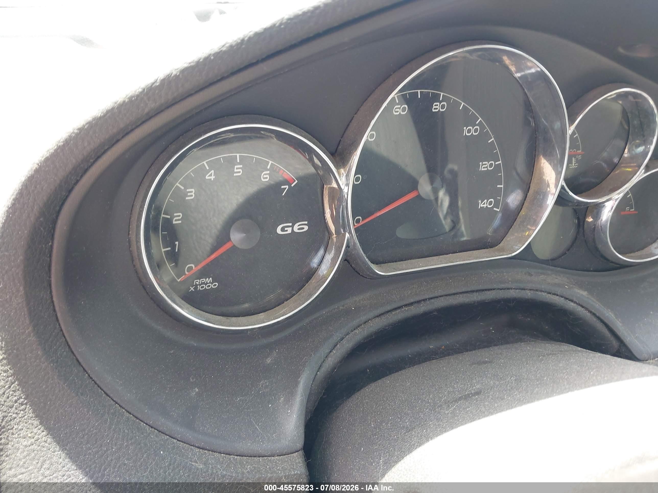 2007 Pontiac G6   Black vin: 1G2ZG58N474268685