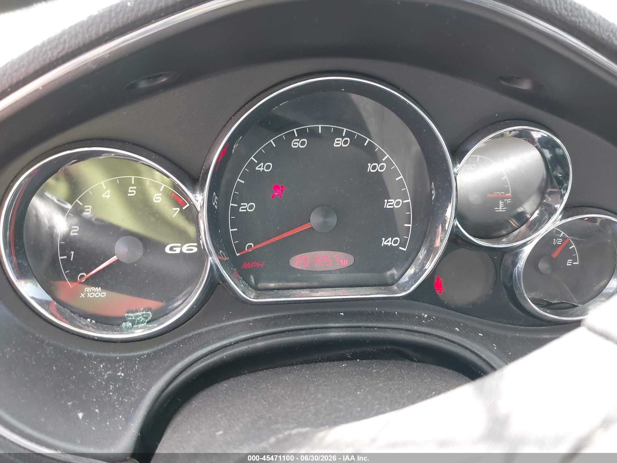 2007 Pontiac G6   Silver vin: 1G2ZG58N574123493