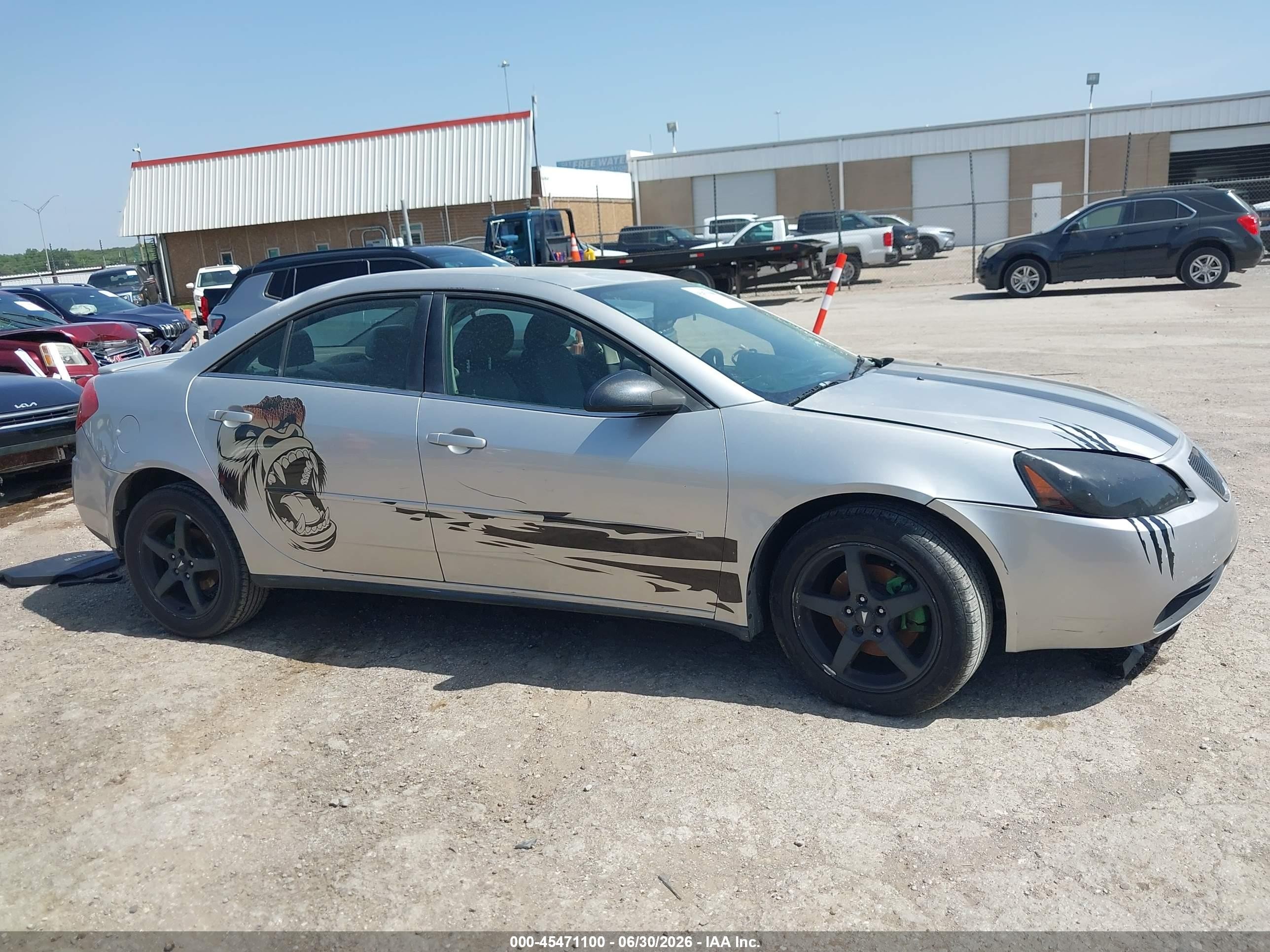 2007 Pontiac G6   Silver vin: 1G2ZG58N574123493