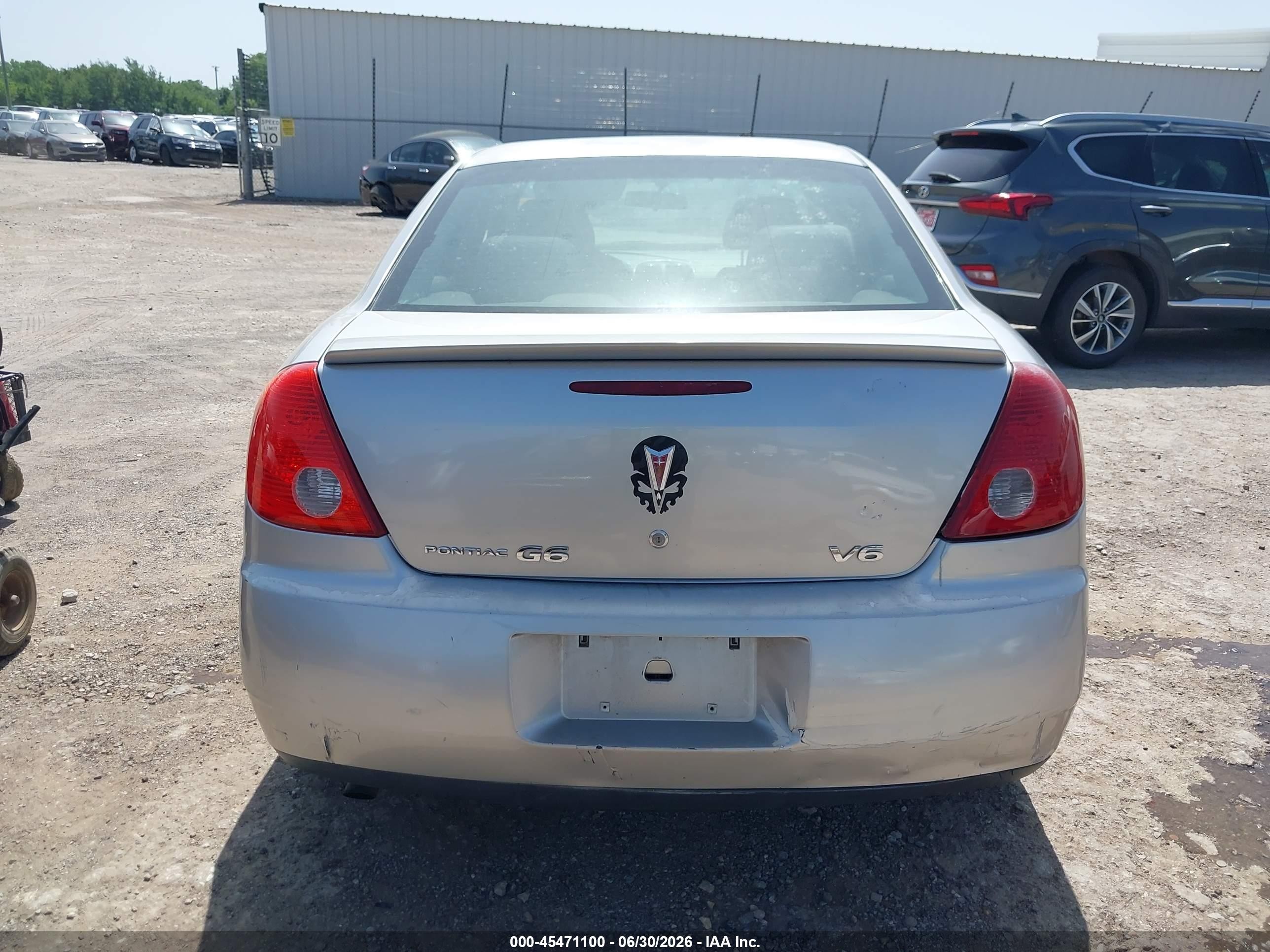 2007 Pontiac G6   Silver vin: 1G2ZG58N574123493