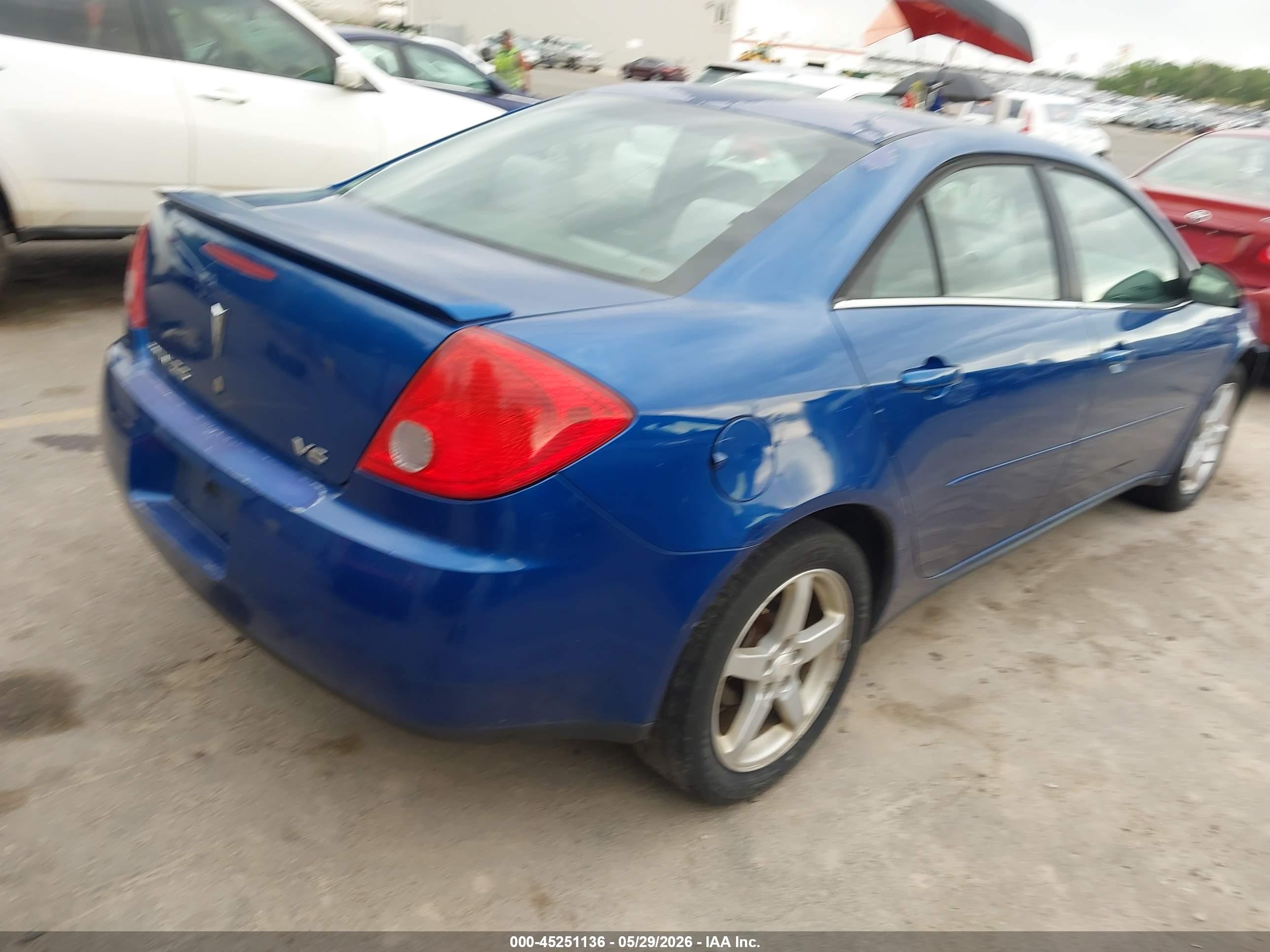 2007 Pontiac G6   Blue vin: 1G2ZG58N574137880
