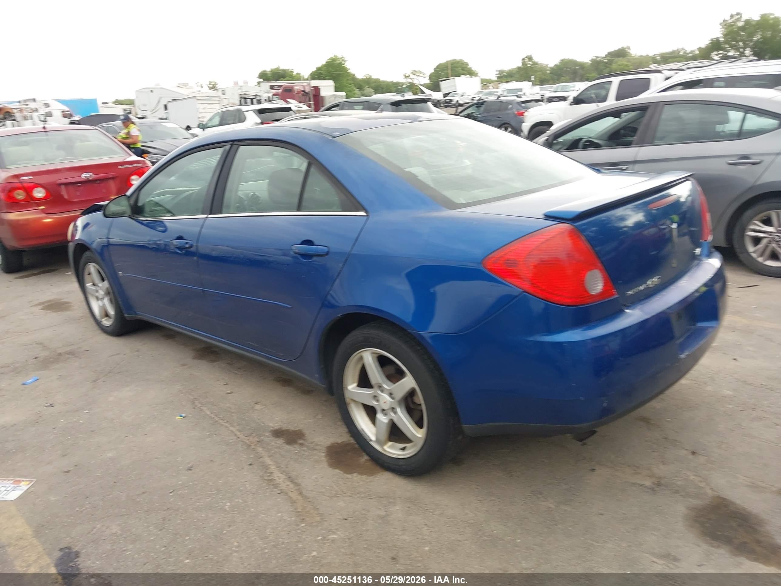 2007 Pontiac G6   Blue vin: 1G2ZG58N574137880