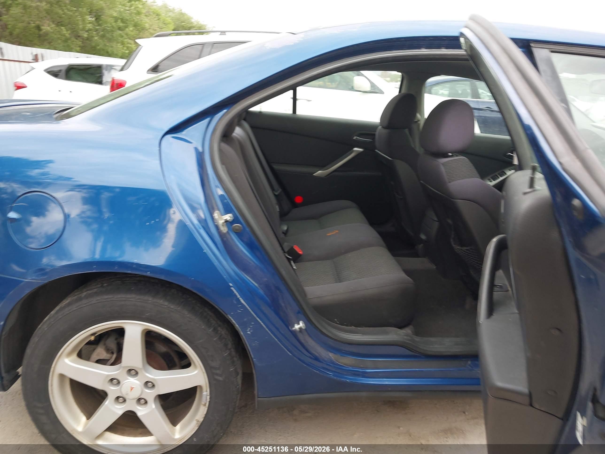 2007 Pontiac G6   Blue vin: 1G2ZG58N574137880