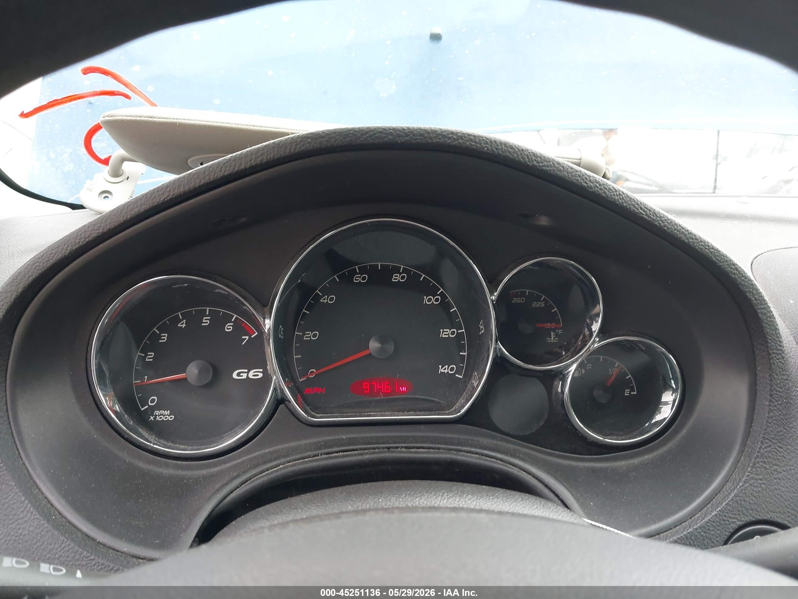 2007 Pontiac G6   Blue vin: 1G2ZG58N574137880