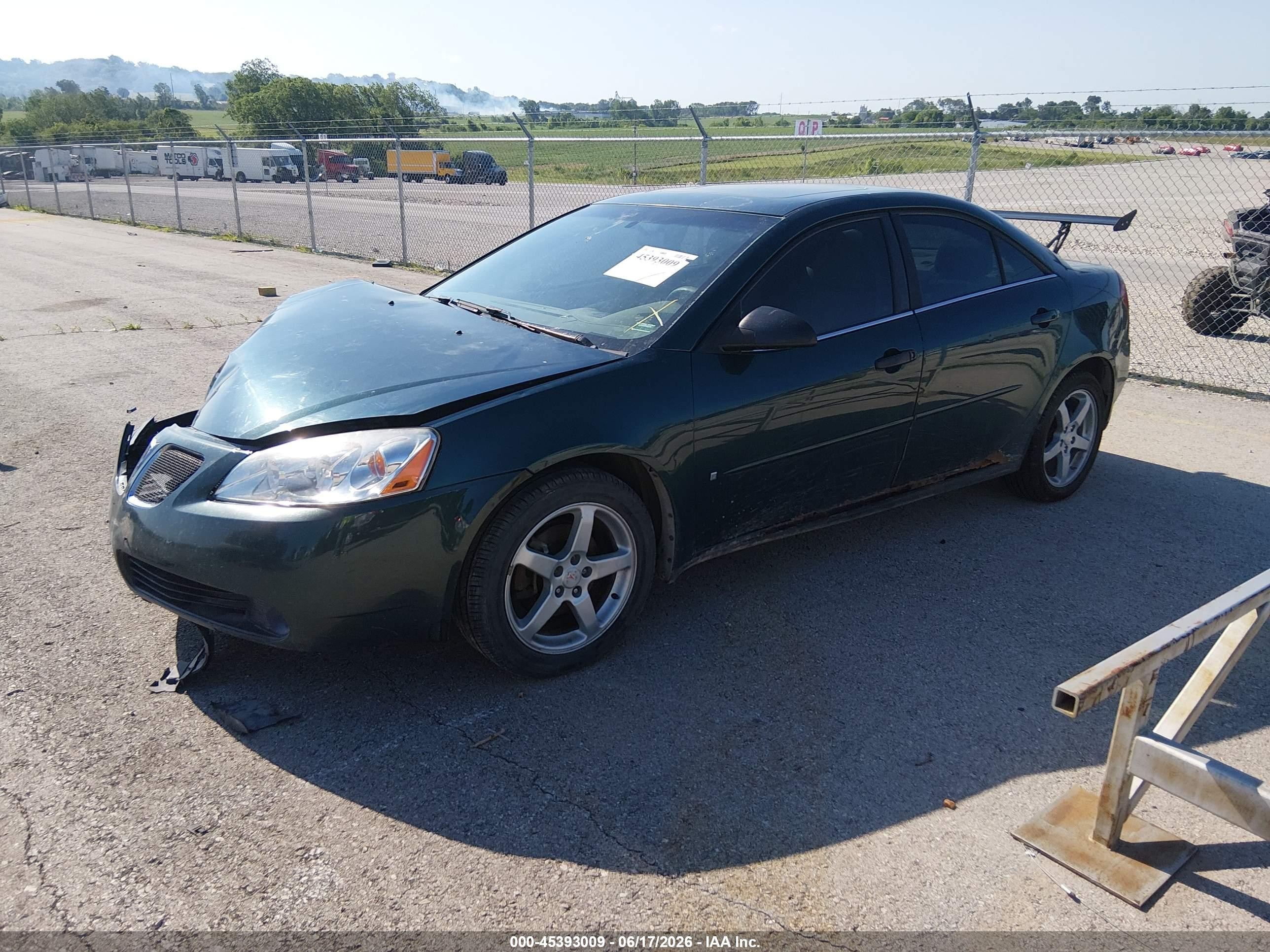 2007 Pontiac G6 Green vin: 1G2ZG58N574146109