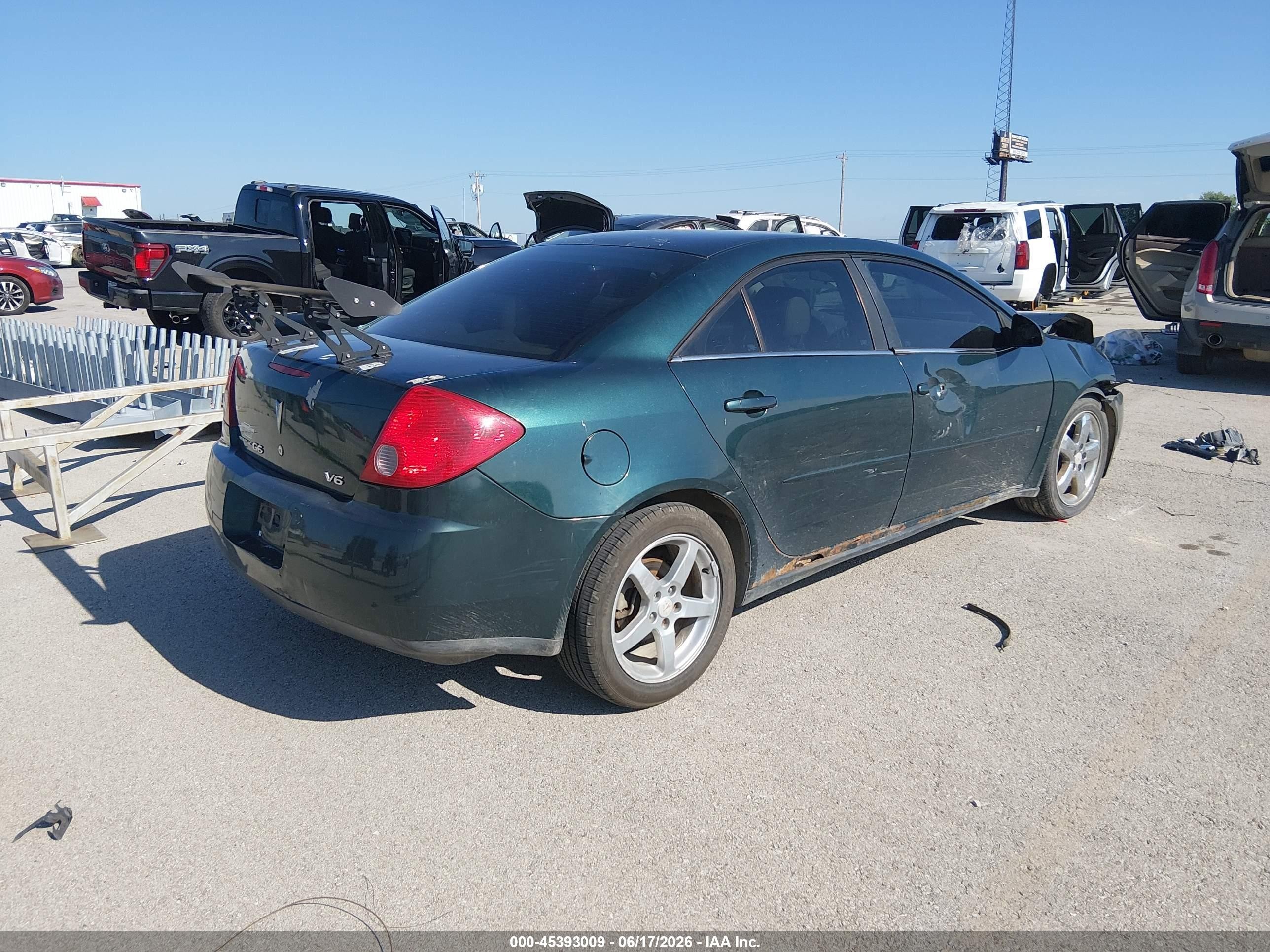 2007 Pontiac G6 Green vin: 1G2ZG58N574146109