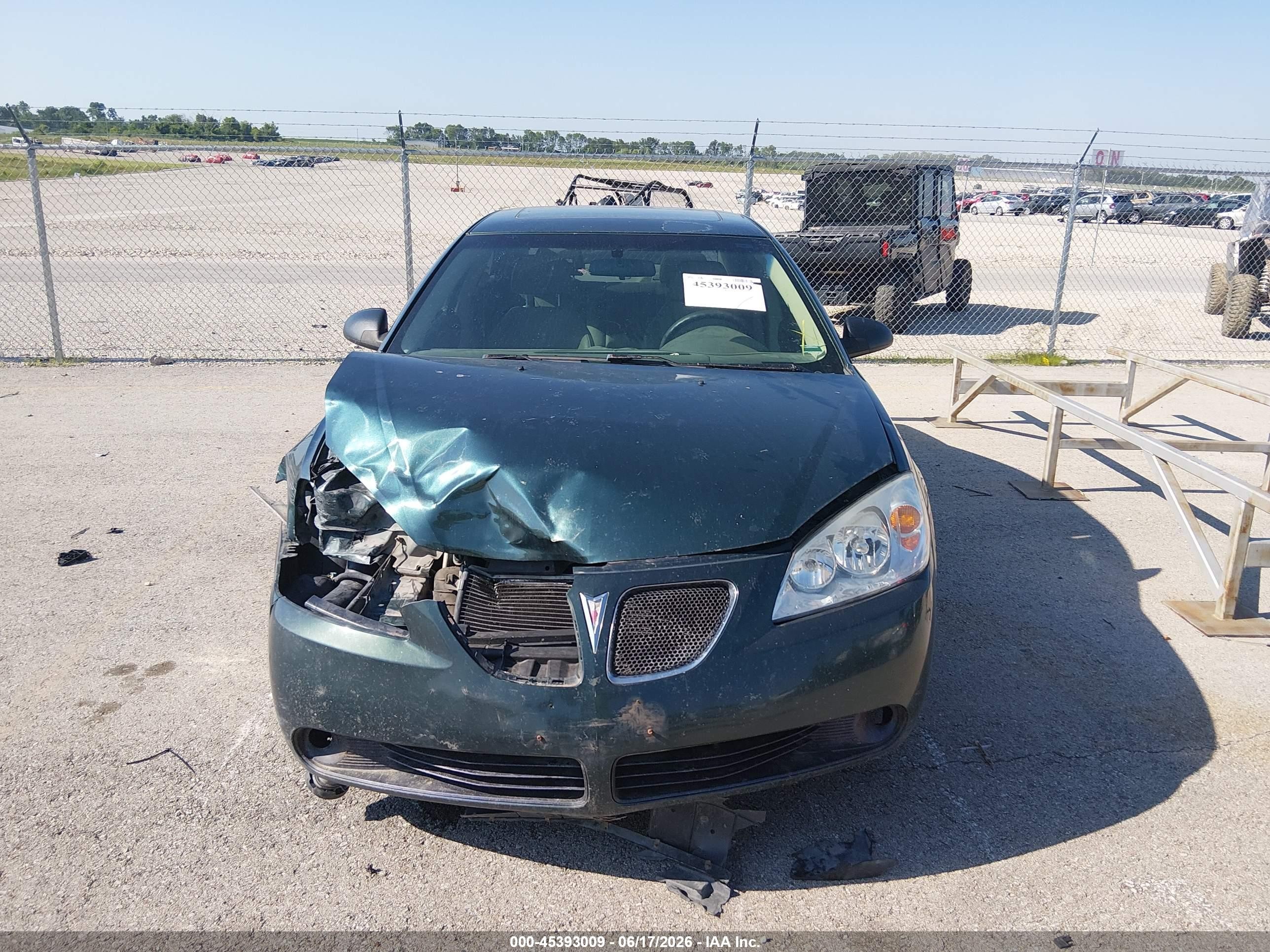 2007 Pontiac G6 Green vin: 1G2ZG58N574146109