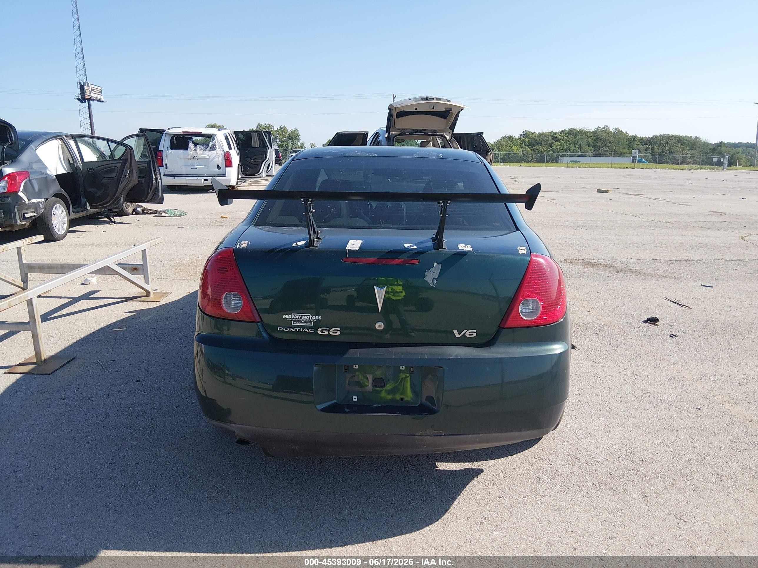 2007 Pontiac G6 Green vin: 1G2ZG58N574146109