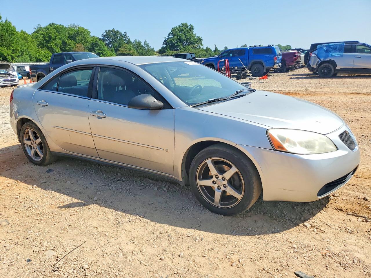 2007 Pontiac G6 Base Silver vin: 1G2ZG58N574152508