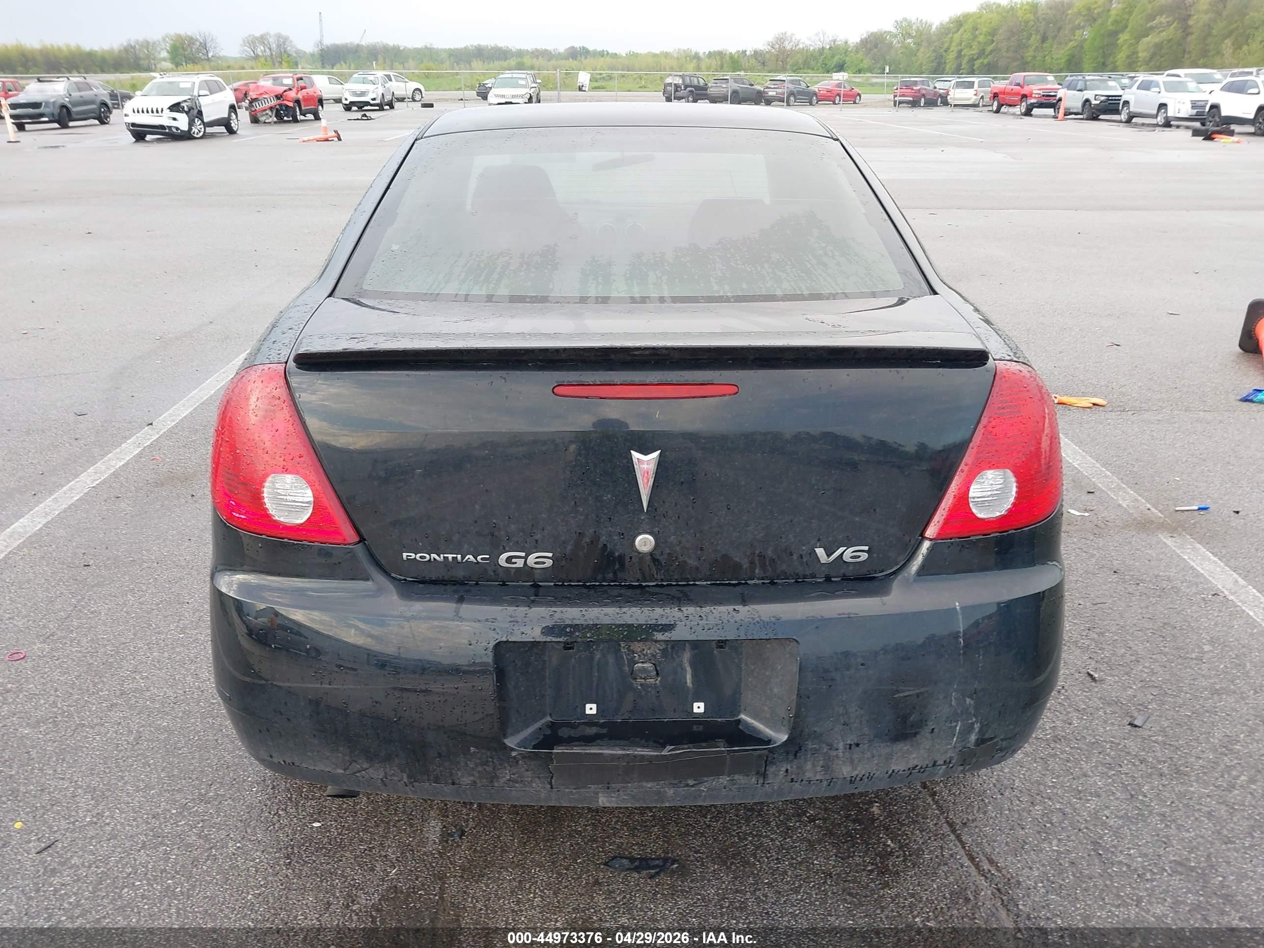 2007 Pontiac G6   Black vin: 1G2ZG58N574180440