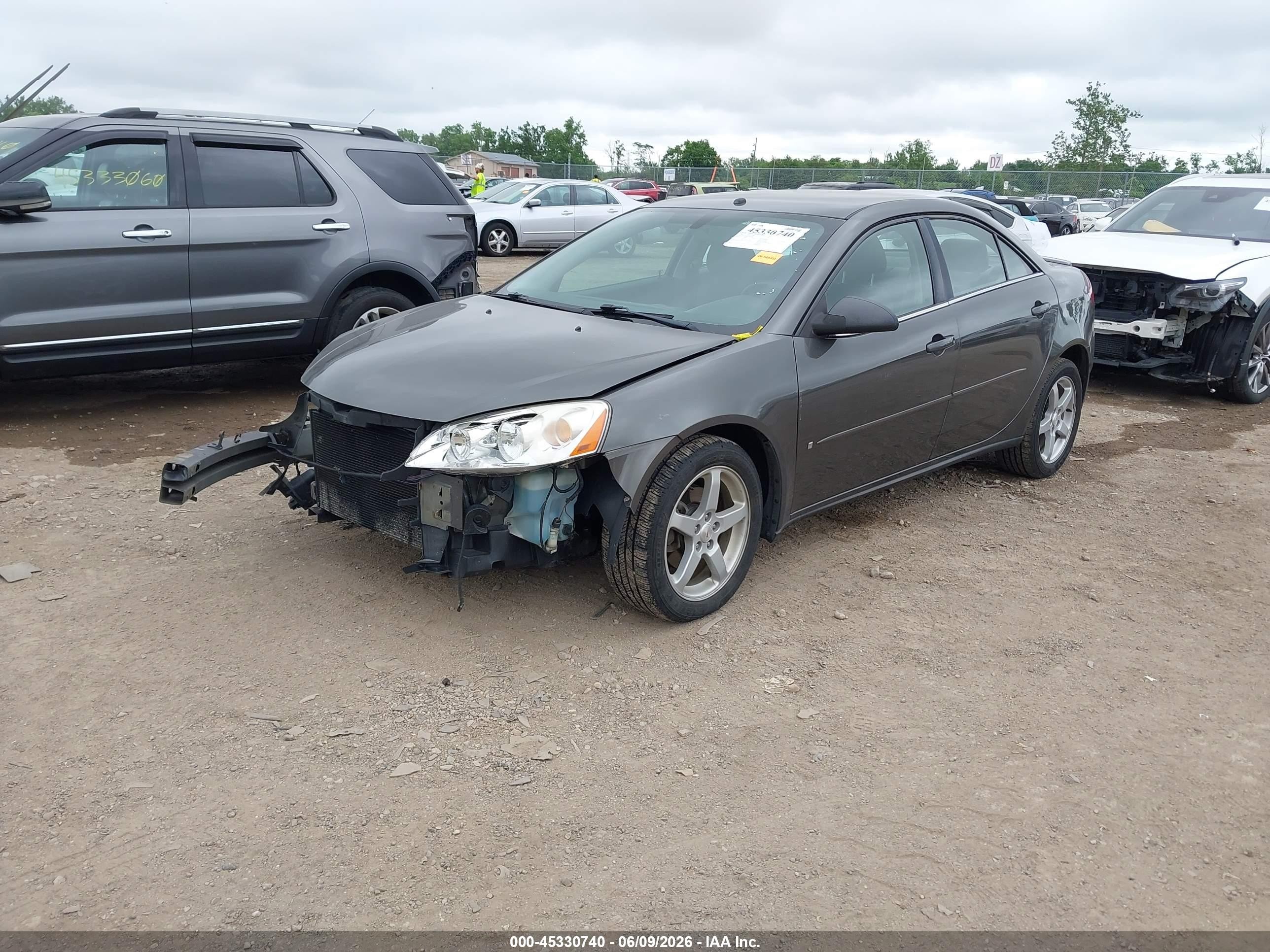 2007 Pontiac G6   Серый vin: 1G2ZG58N674185050