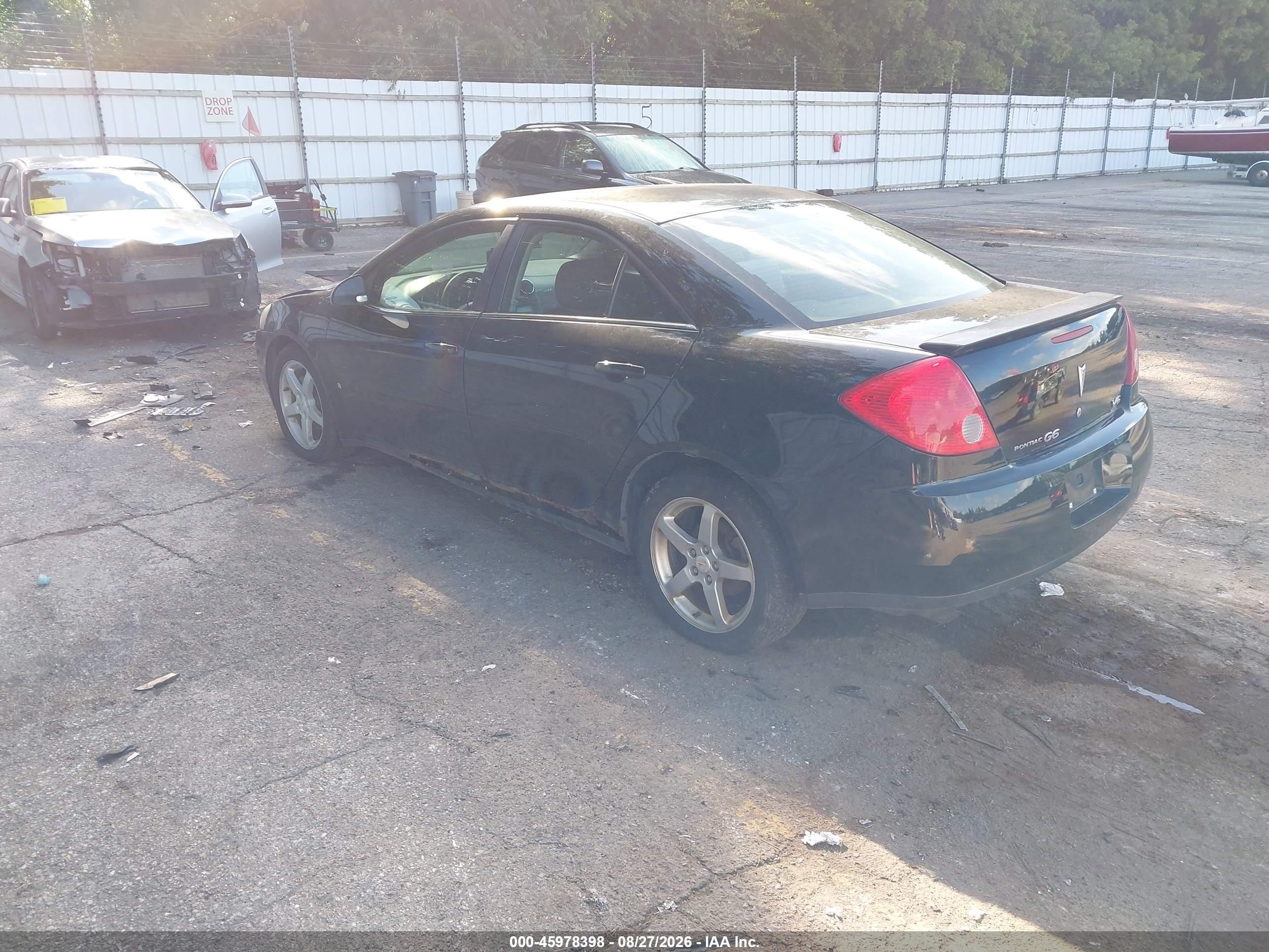 2007 Pontiac G6   Black vin: 1G2ZG58N774189463